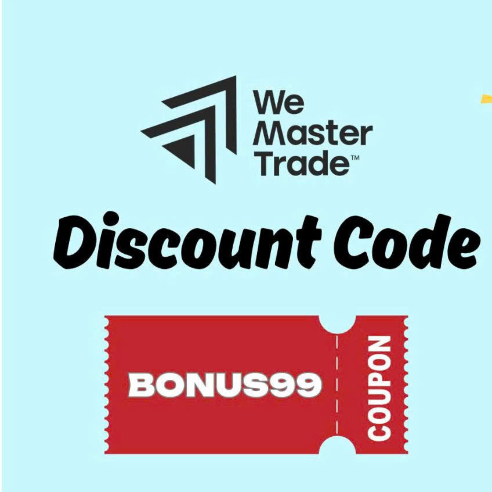 Wemastertrade Discount Code BONUS99 podcast artwork