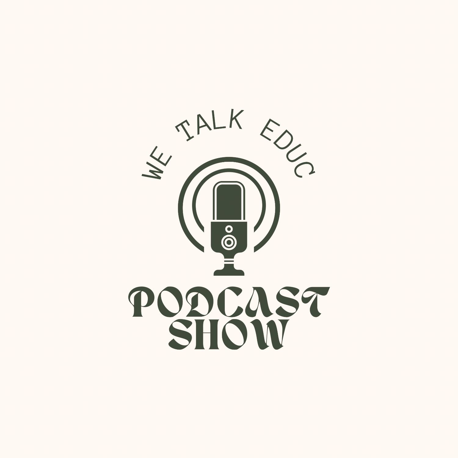 WE TALK EDUC podcast artwork