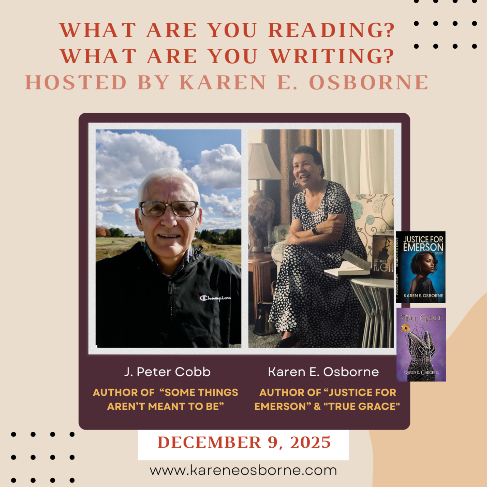 What are You Reading? What are You Writing? with Karen E. Osborne