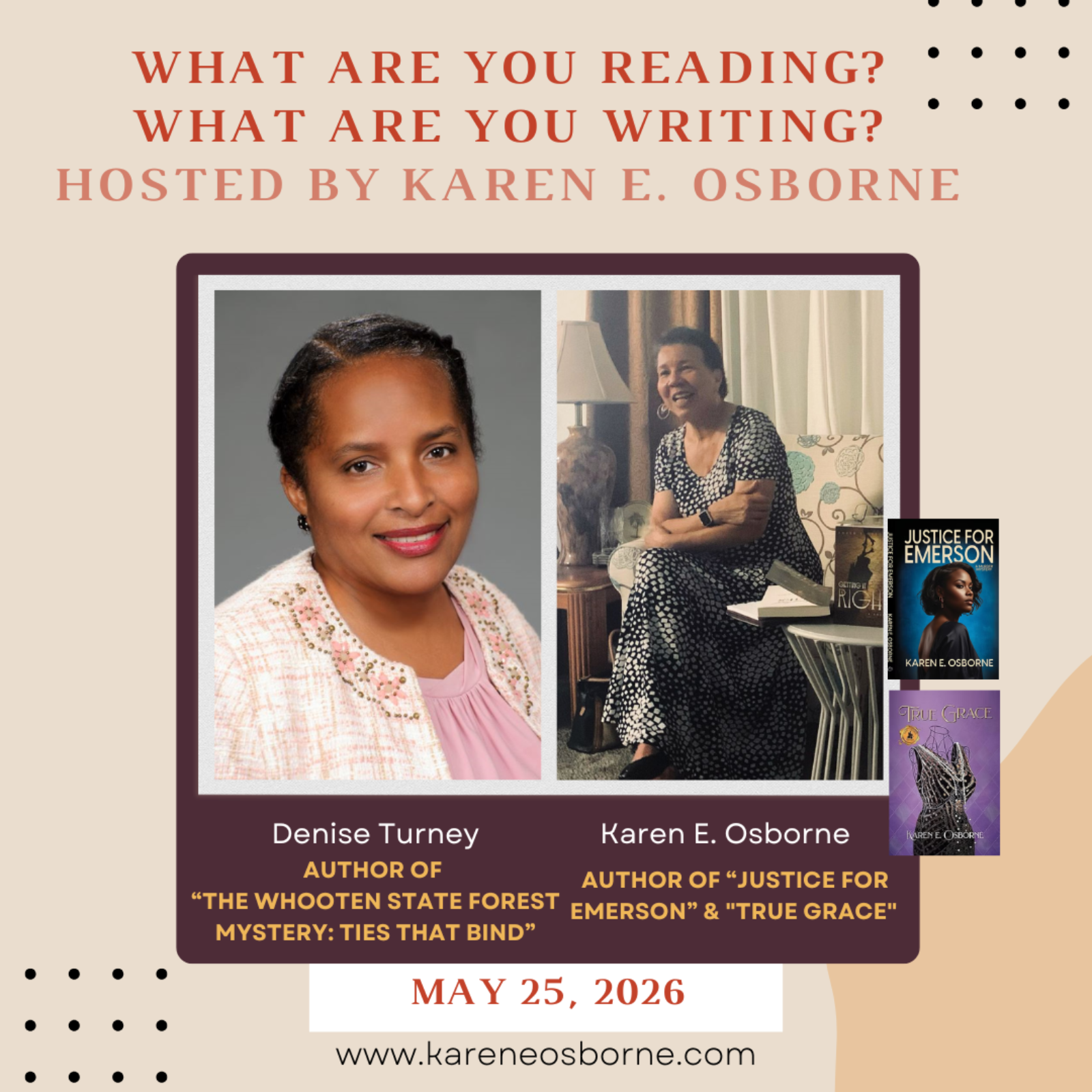 What are You Reading? What are You Writing? with Denise Turney episode artwork