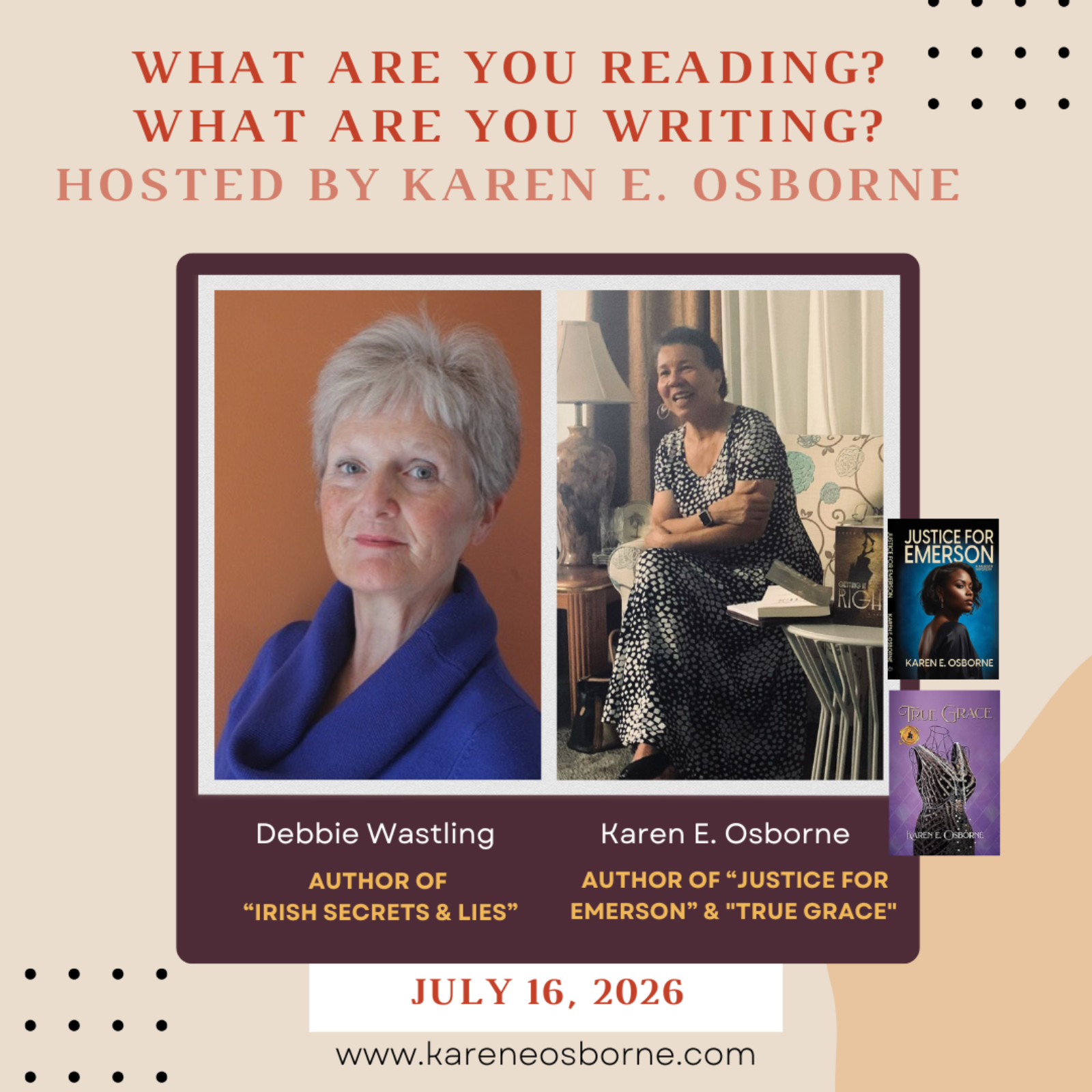 What are You Reading? What are You Writing? with Debbie Wastling episode artwork