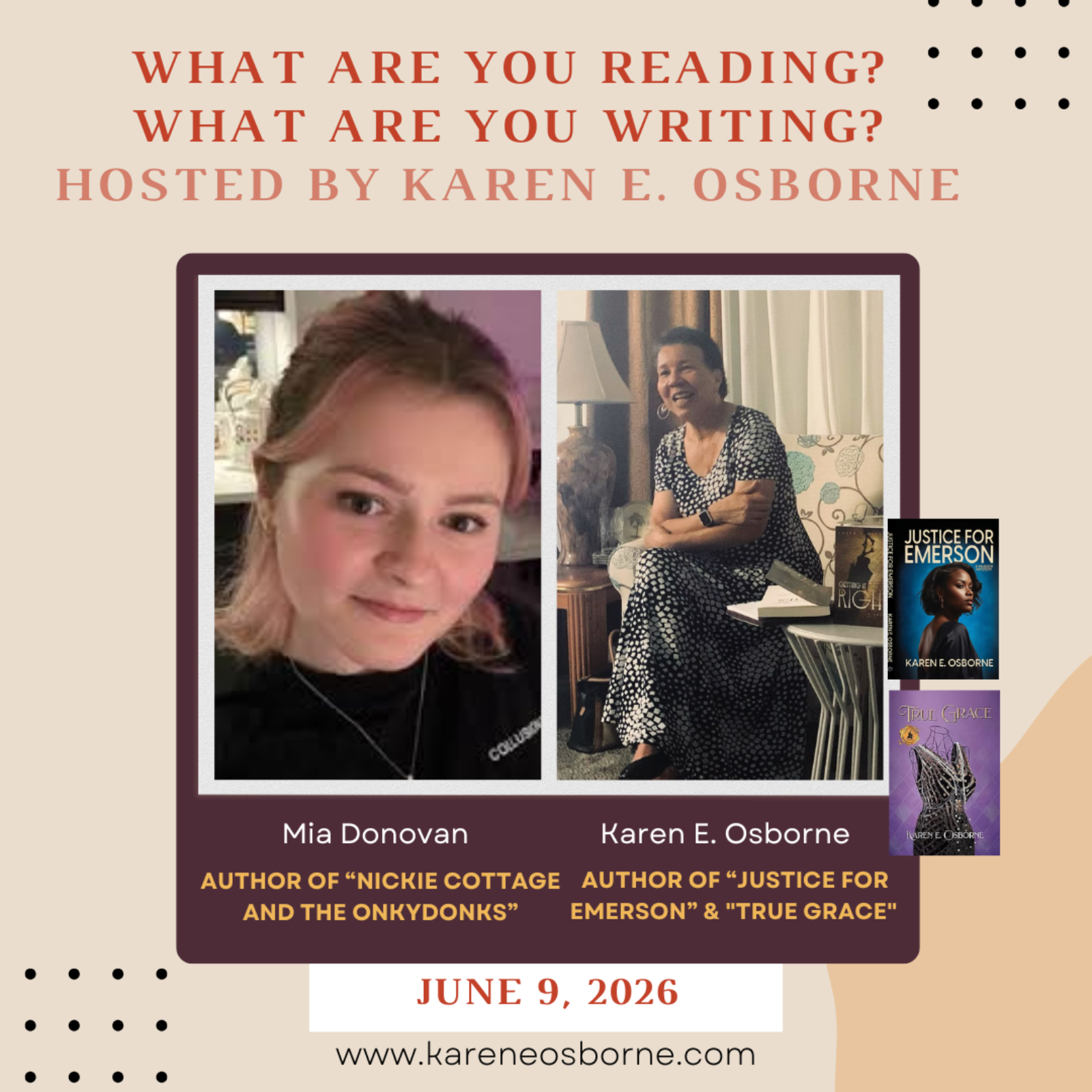 What are You Reading? What are You Writing? with Mia Donovan episode artwork