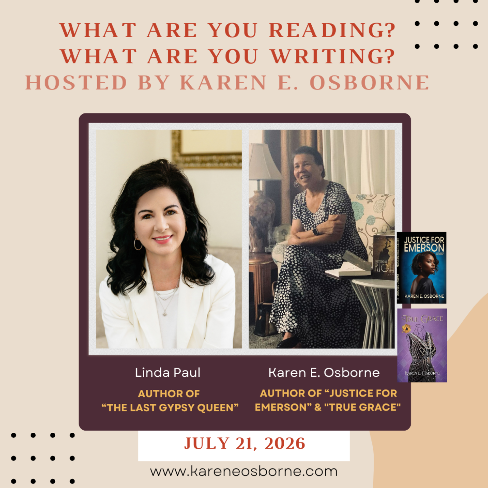 What are You Reading? What are You Writing? with Linda Paul episode artwork