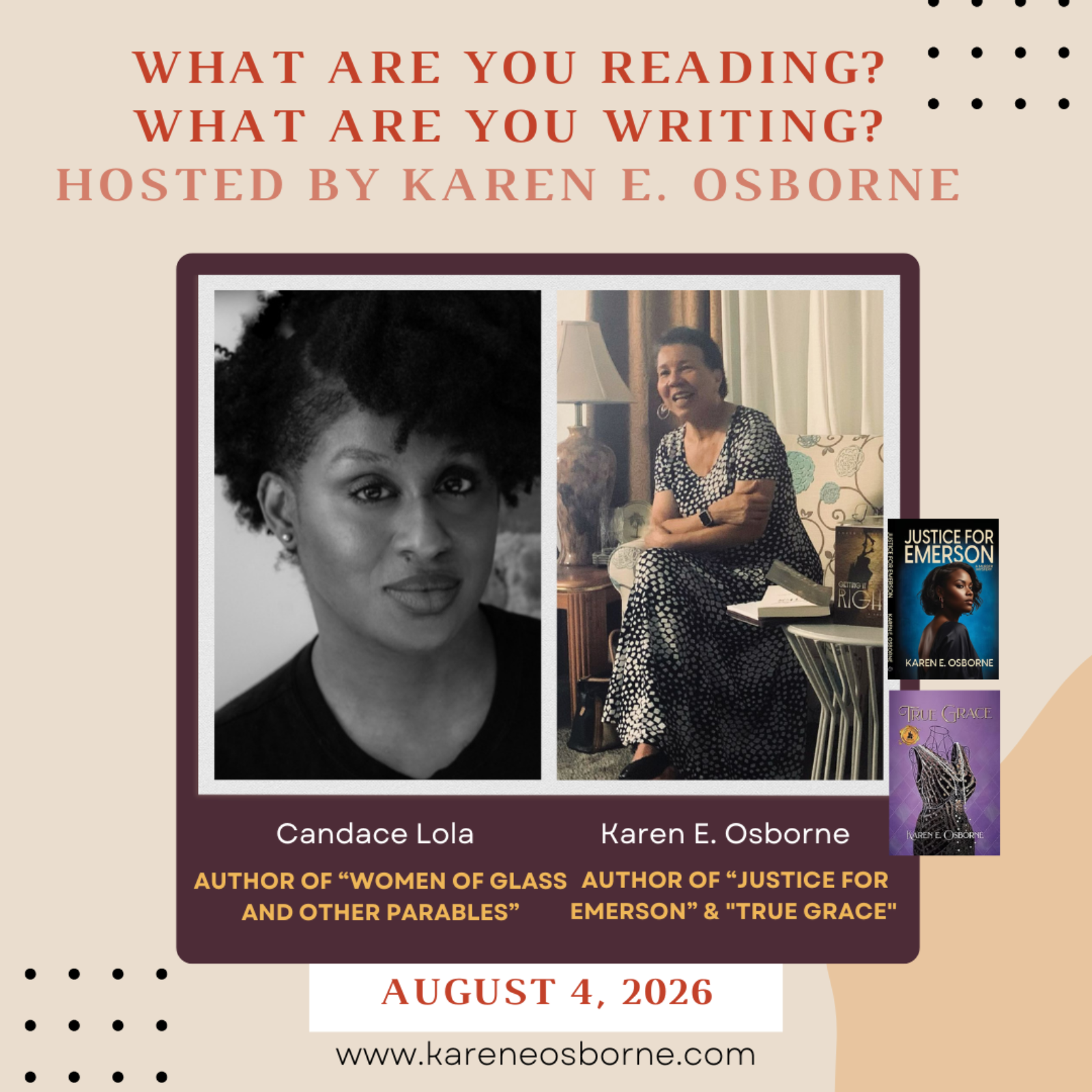 What are You Reading? What are You Writing? with Candace Lola episode artwork