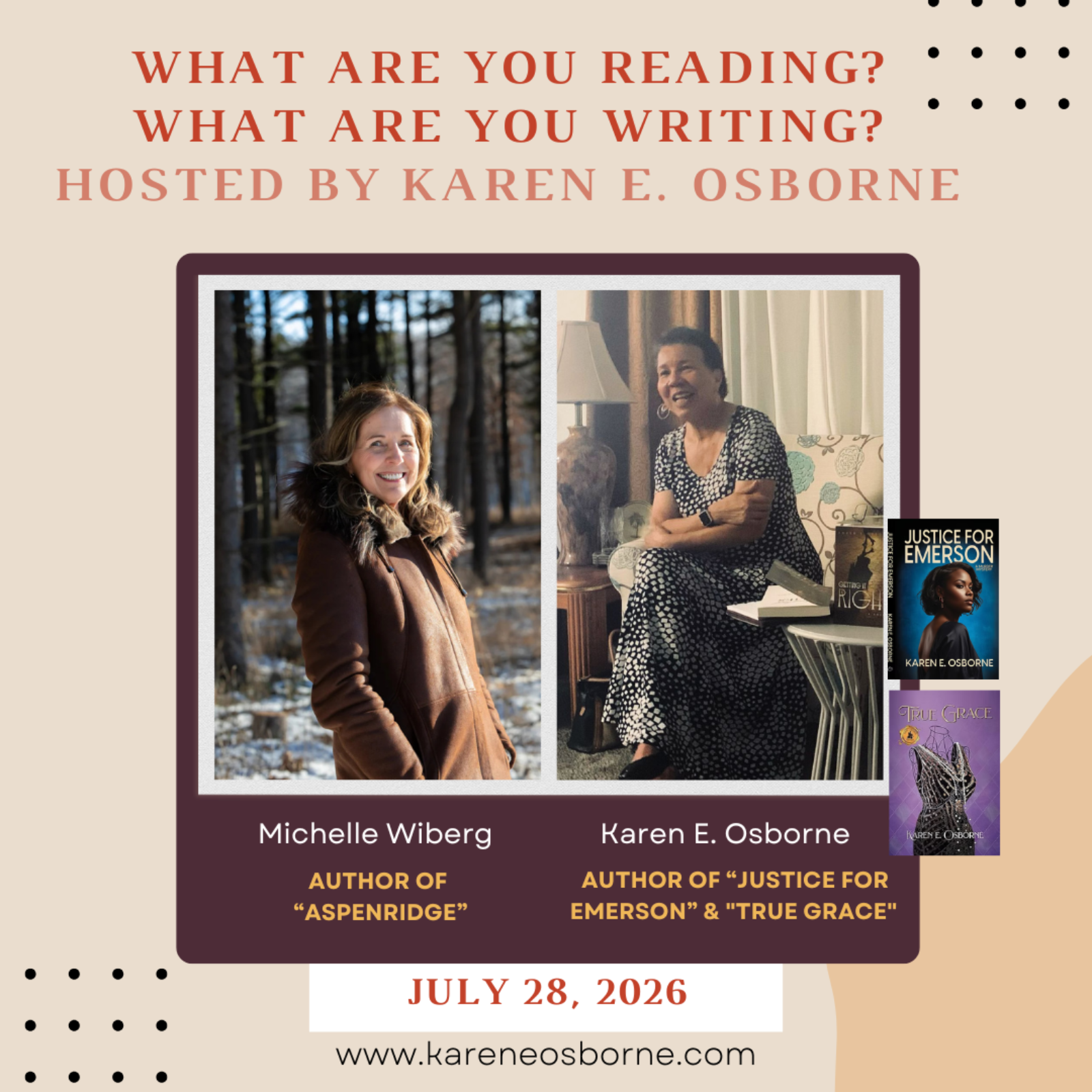 What are You Reading? What are You Writing with Michelle Wiberg episode artwork