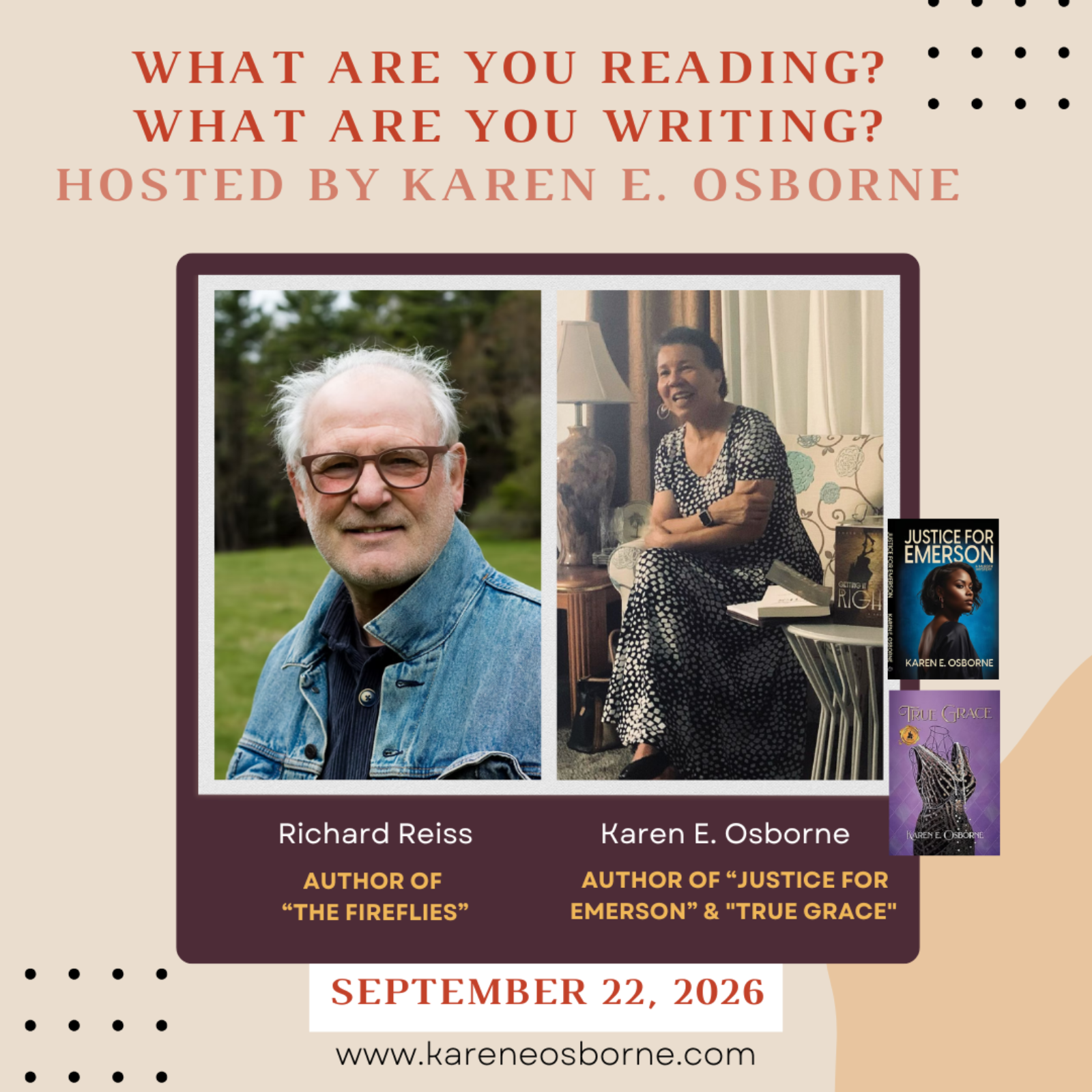 What are You Reading? What are You Writing? with Richard Reiss episode artwork