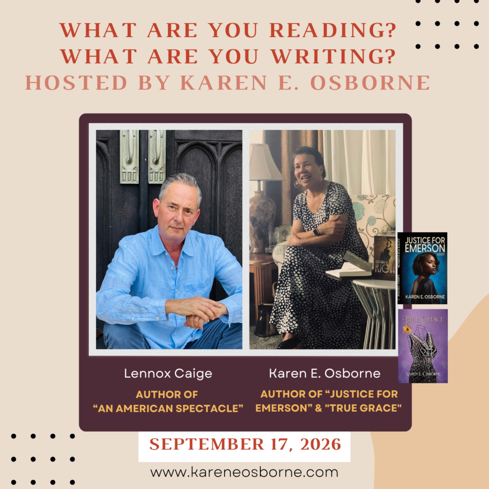 What are You Reading? What are You Writing? with Lennox Caige episode artwork