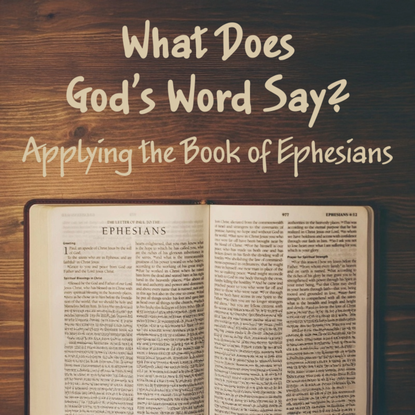 What Does God's Word Say?