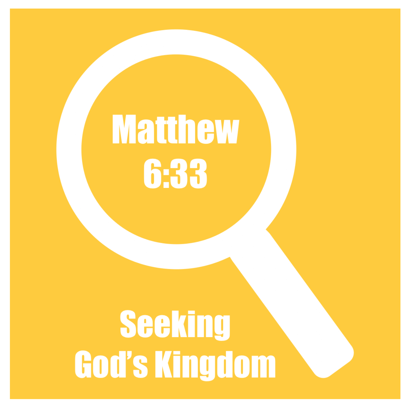 Seeking God’s Kingdom 