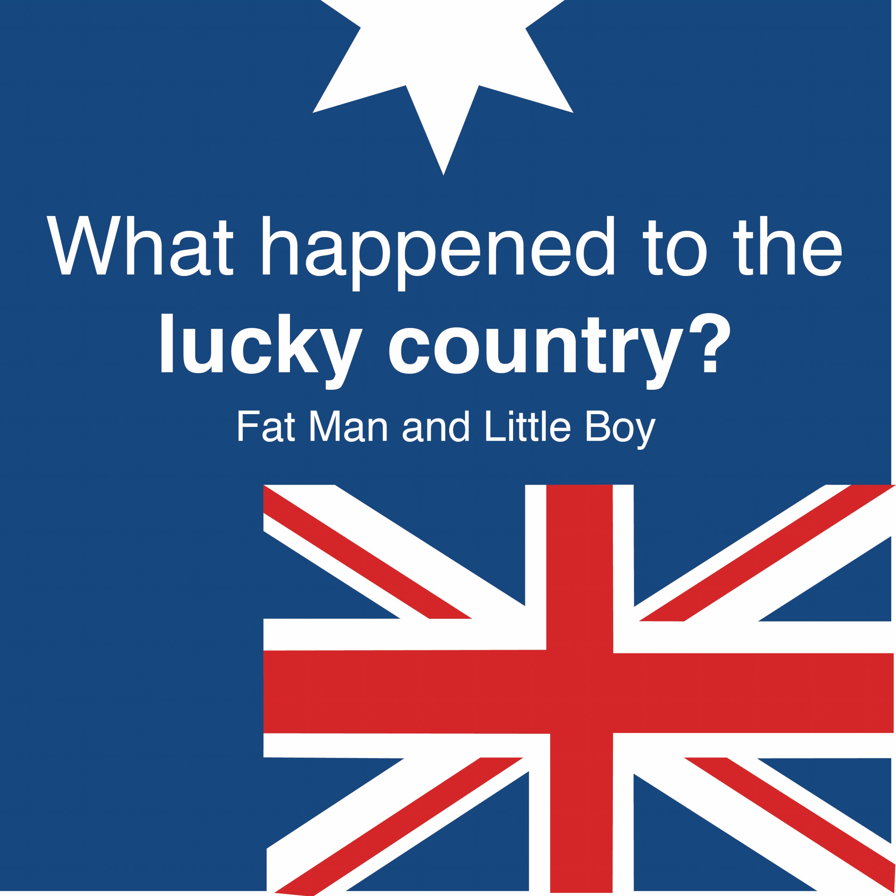 What happened to the lucky country? cover art