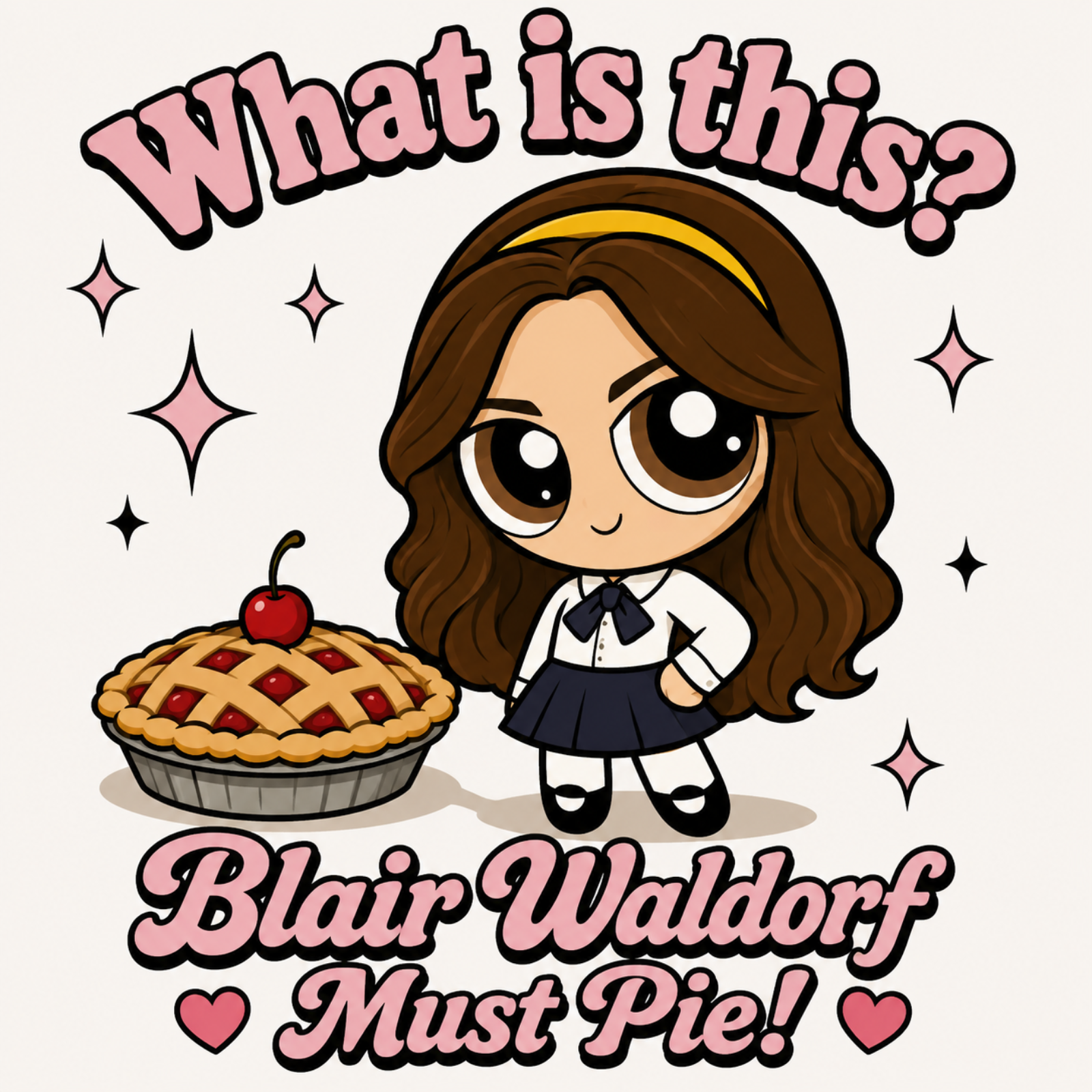 Gossip Girls - Blair Waldorf must pie episode artwork