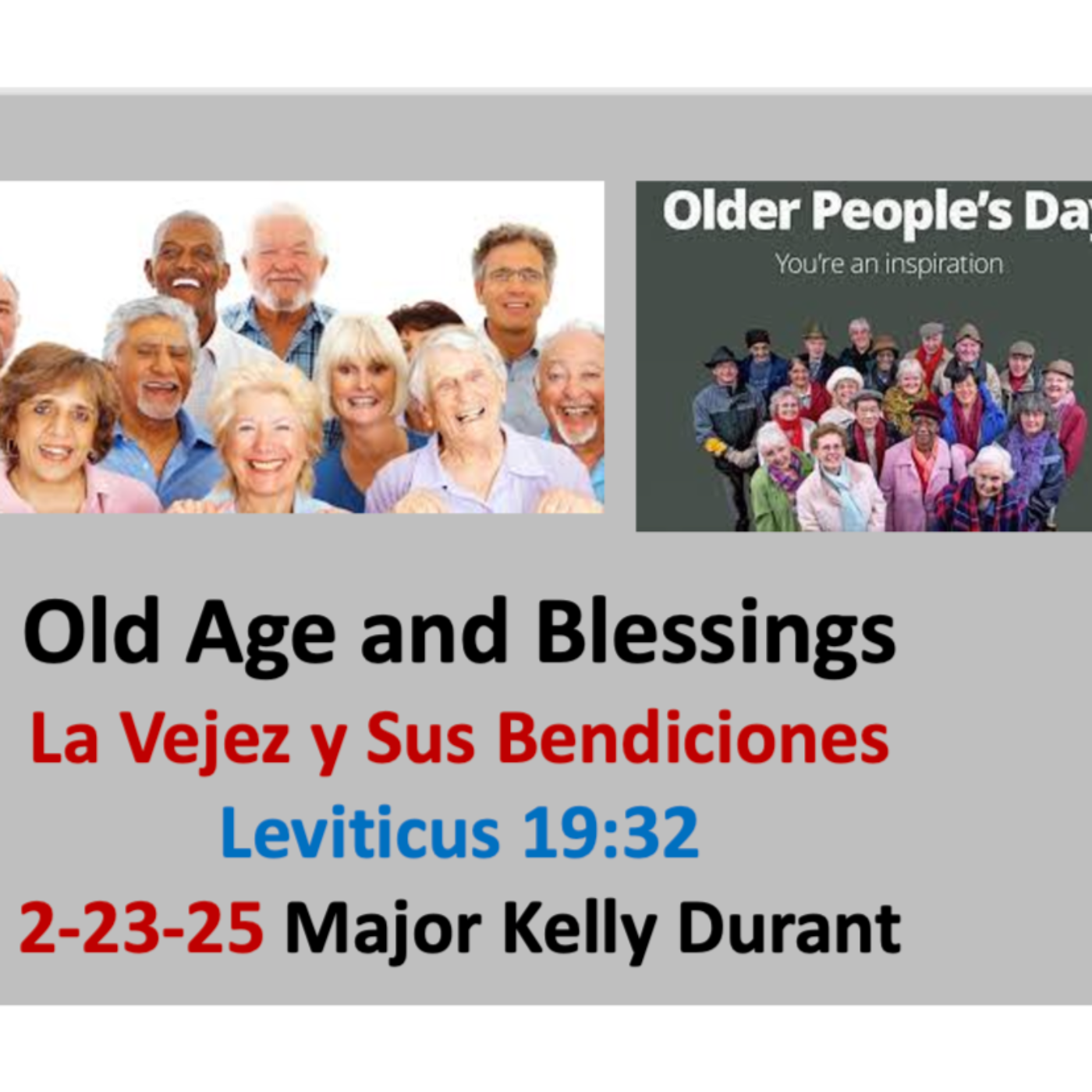 Are You Old? Old age and the blessings of it episode artwork