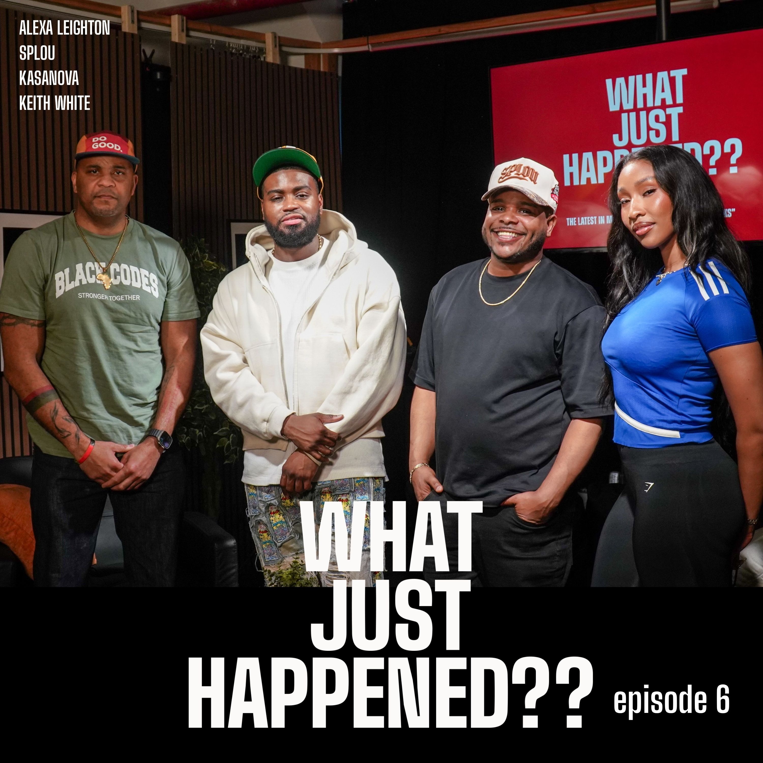 WHAT JUST HAPPENED?? podcast artwork