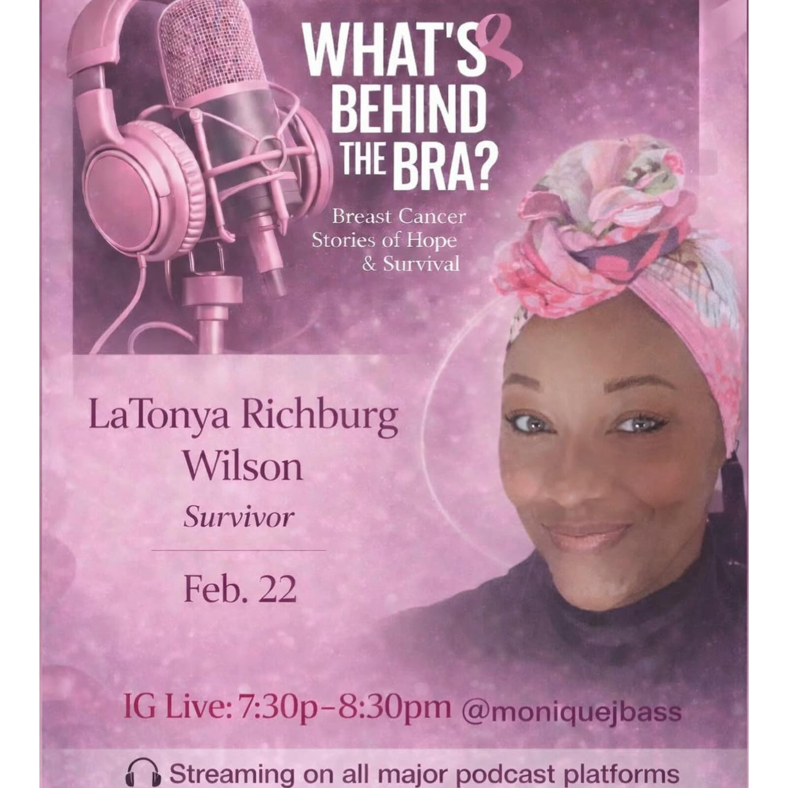 Behind The Diagnosis: LaTonya Richburg Wilson’s Story of Courage & Healing episode artwork