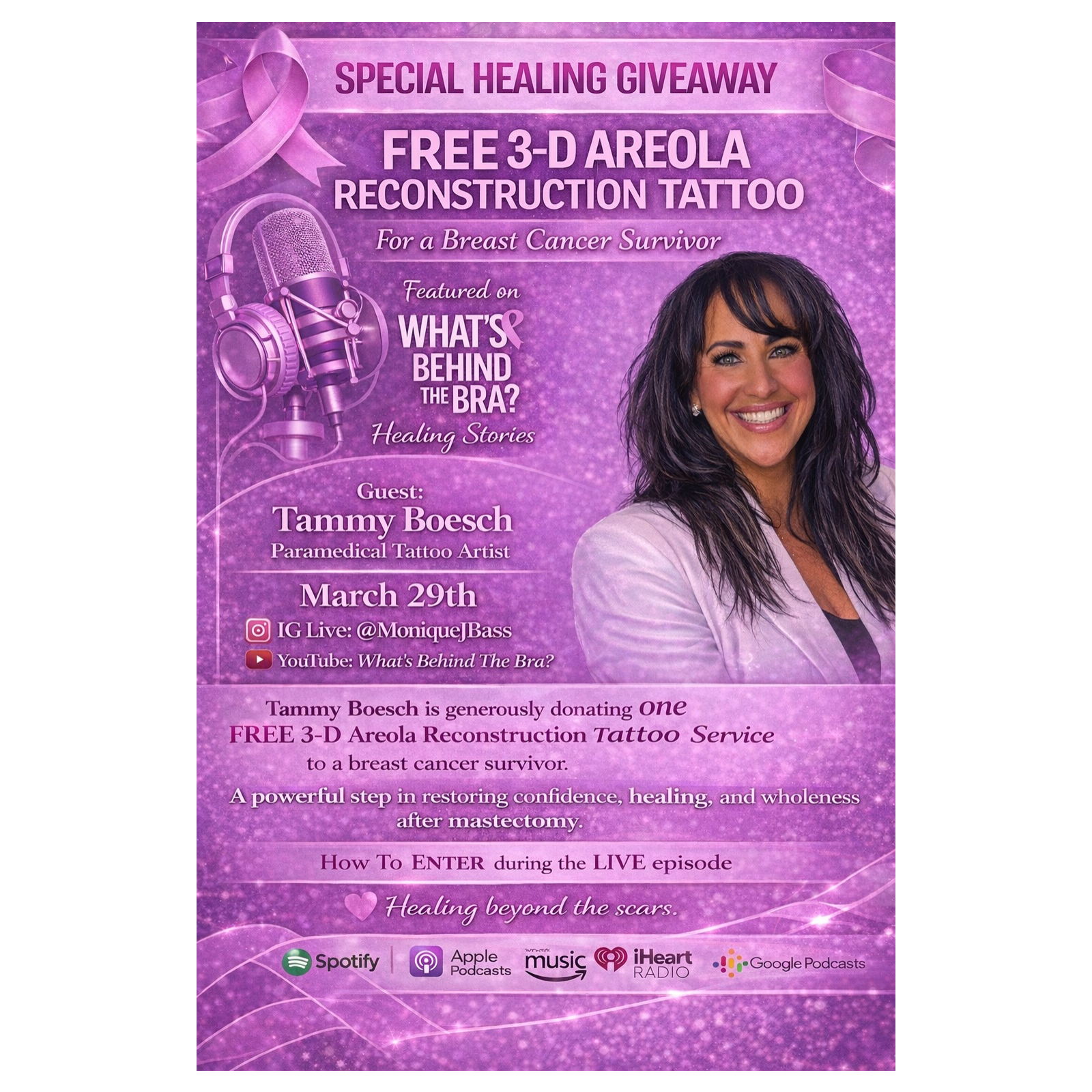 Healing Beyond the Scars: A Conversation with Tammy Tracey episode artwork
