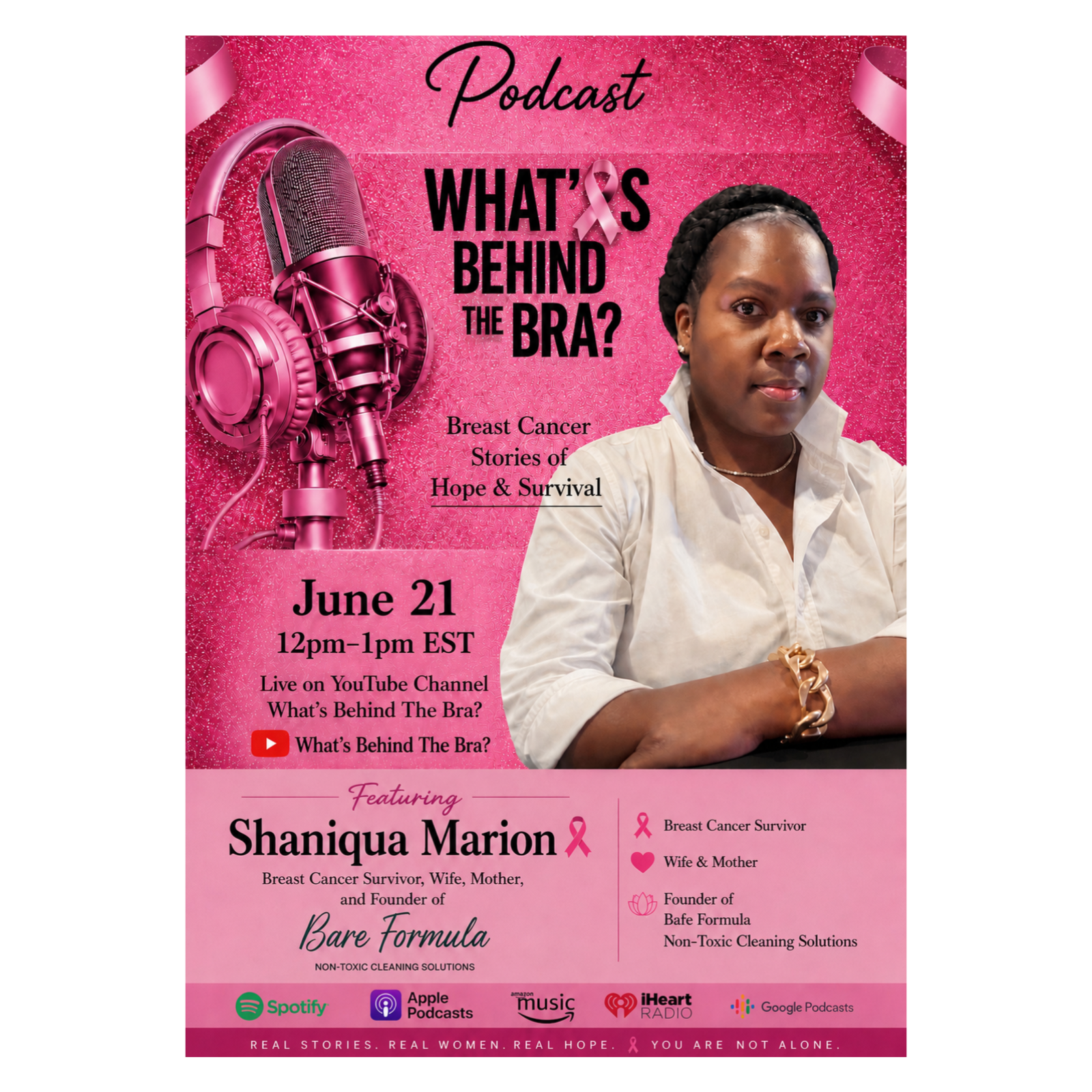 From Dismissed to Diagnosed: Shaniqua Marion’s Breast Cancer Survivor Story episode artwork