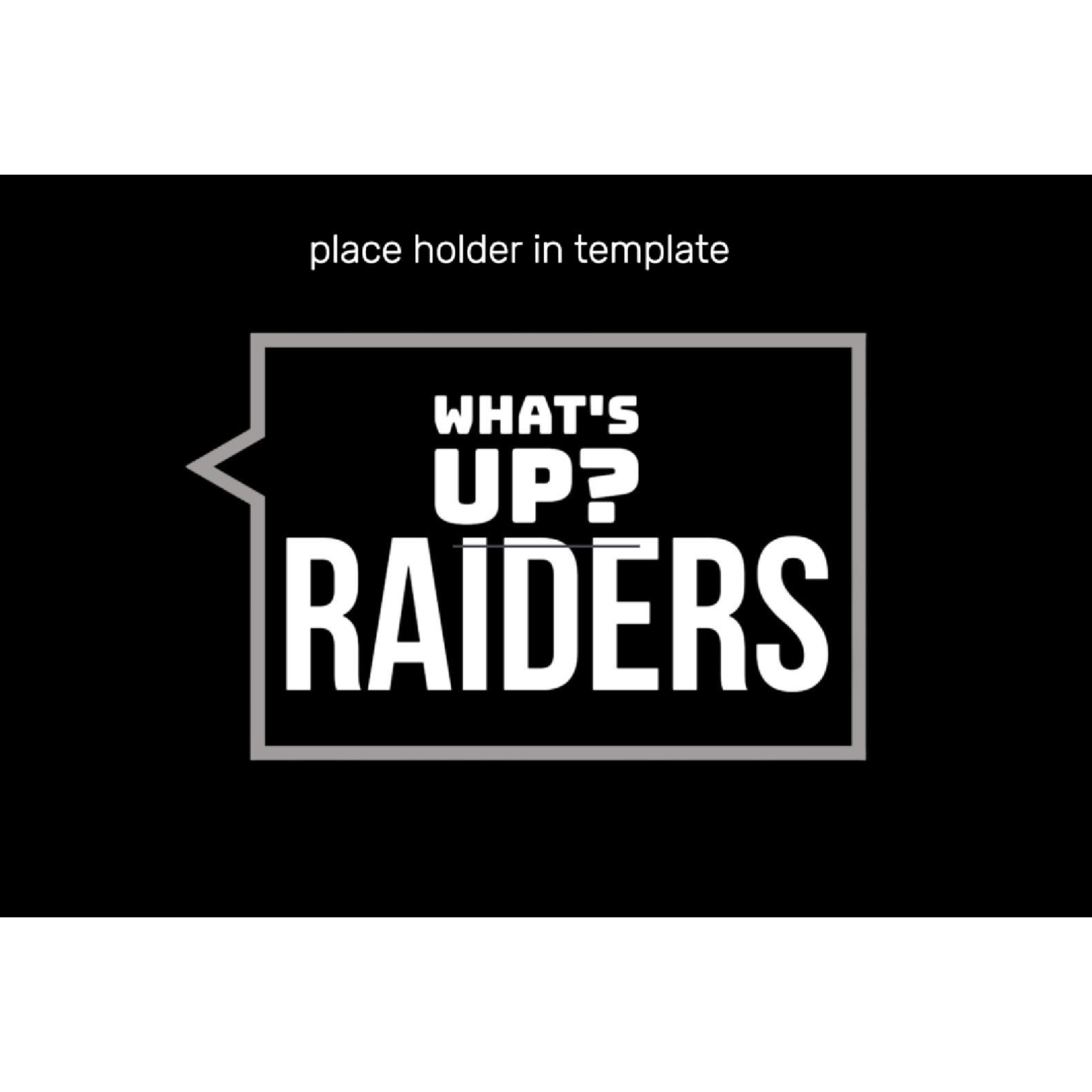 What\'s Up Raiders!? Podcast