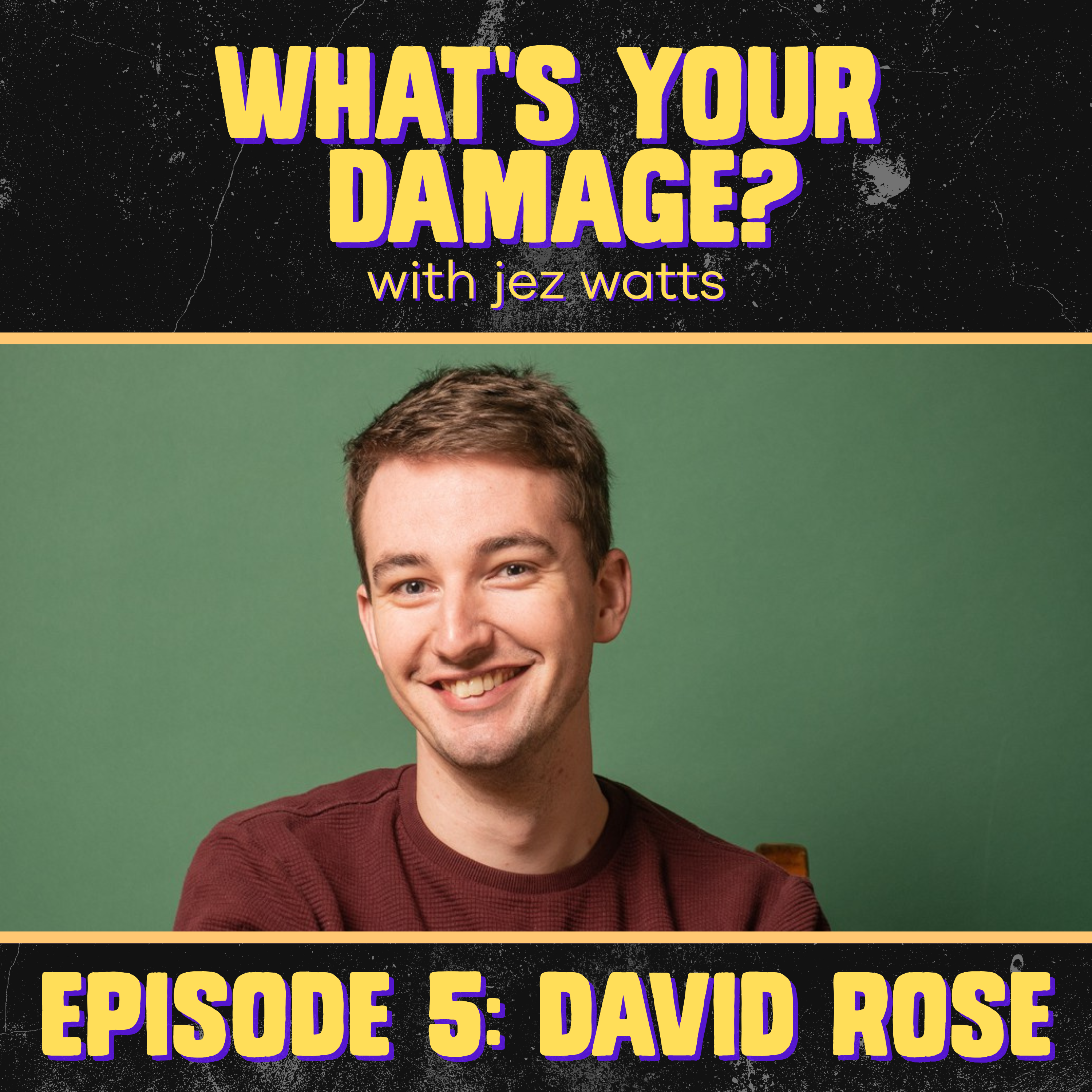 David Rose: Family Fled Holocaust, Partially Deaf, Depression & Very Guarded For Obvious Reasons episode artwork