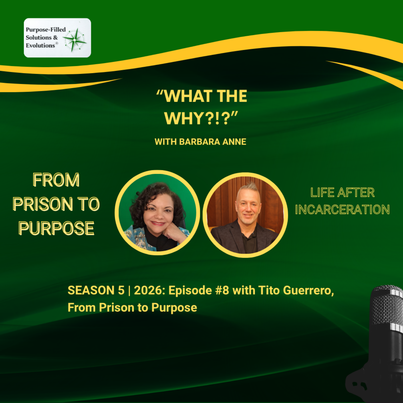 From Incarceration to Senior Executive: Tito Guerrero on Purpose, Redemption & Growth episode artwork