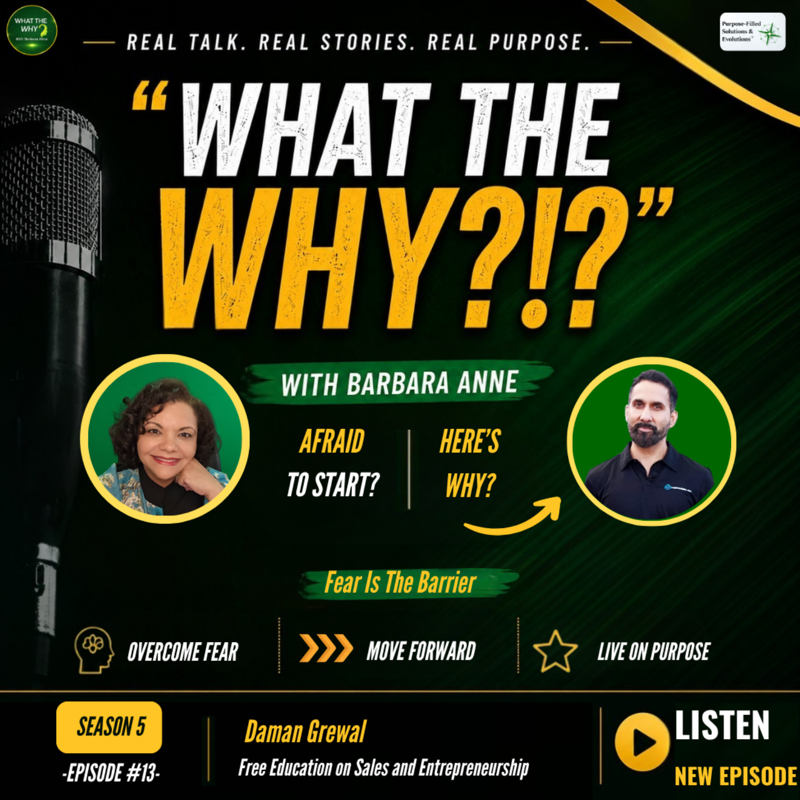 How to Overcome Fear and Start Your Entrepreneurial Journey | Daman Grewal episode artwork