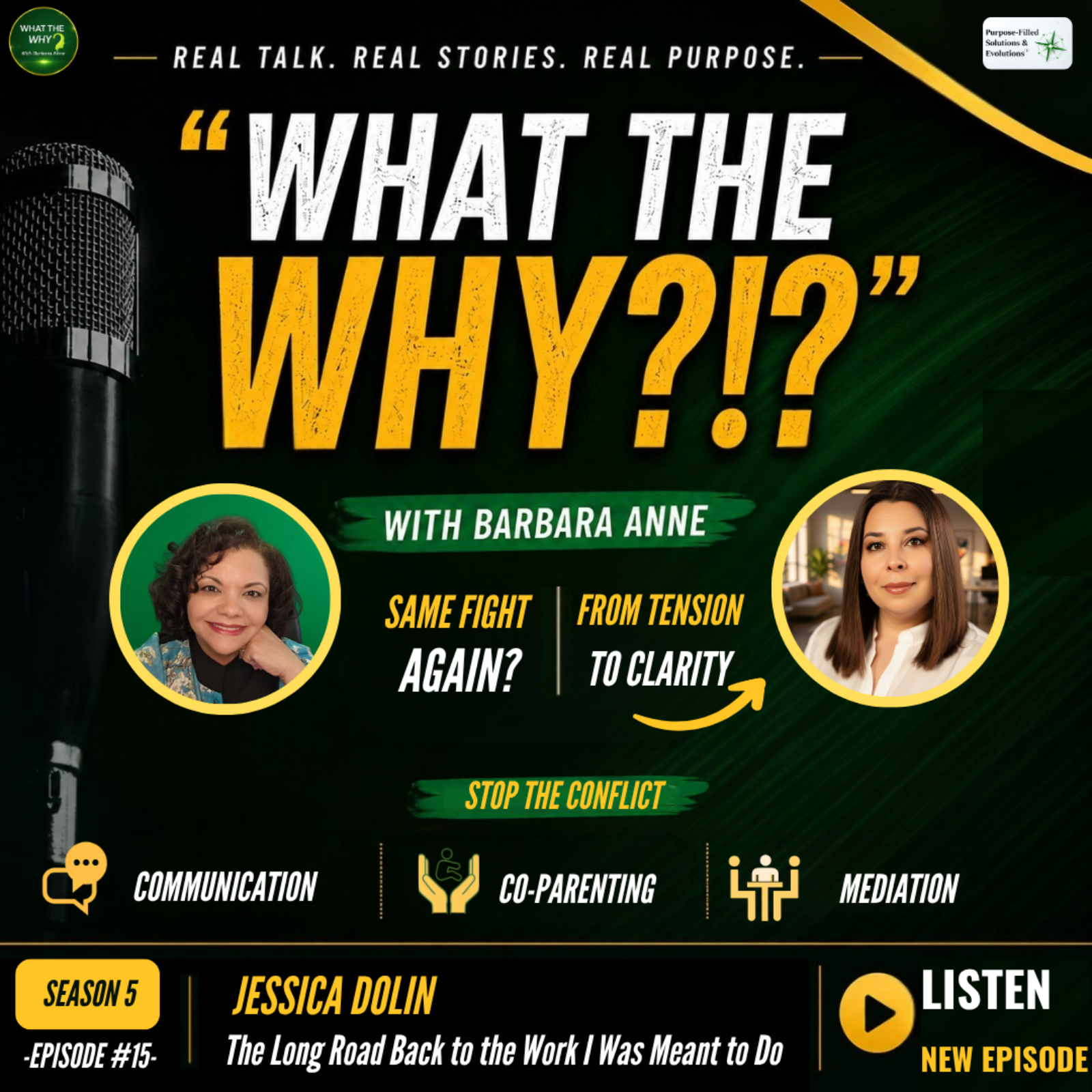 How to Resolve Conflict Without Going to Court | Jessica Dolin on Mediation & Co-Parenting episode artwork