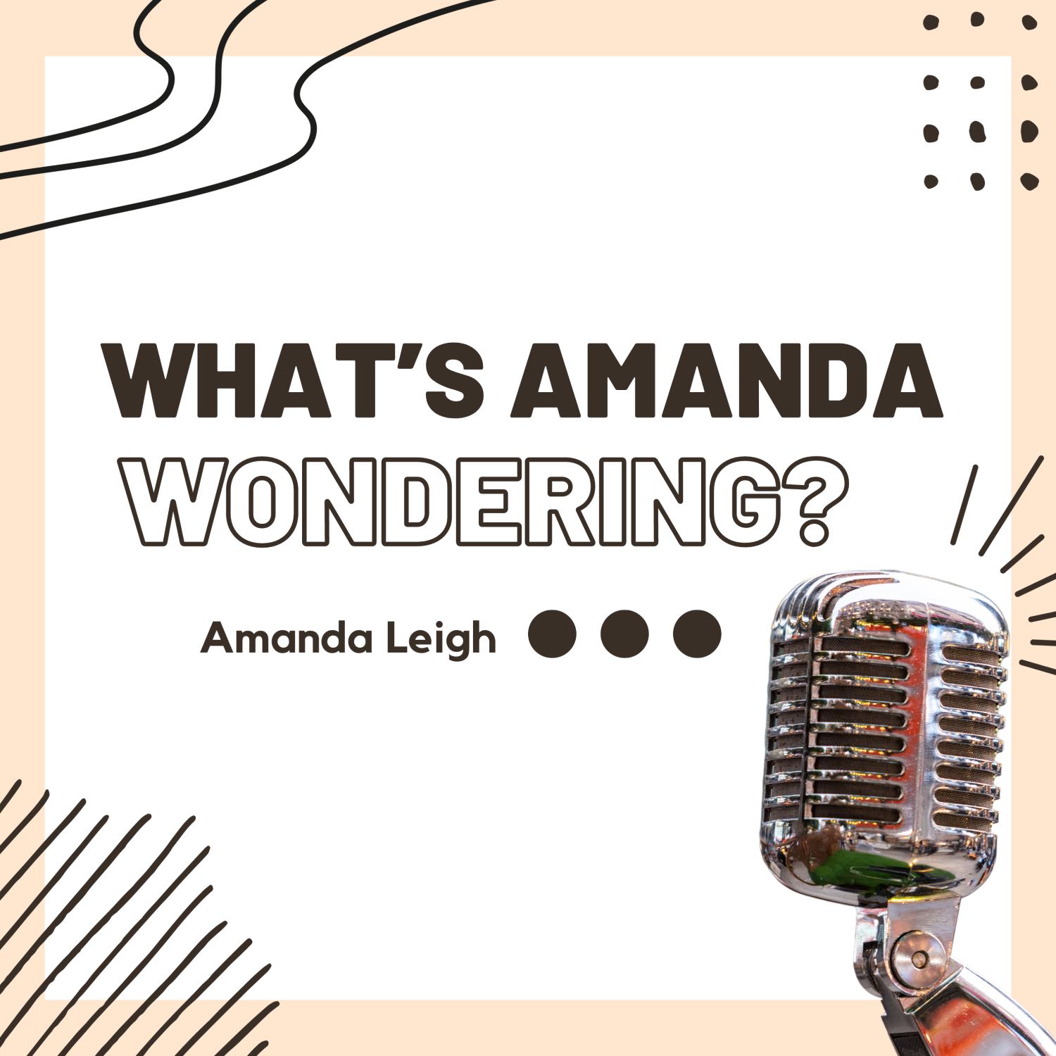 What's Amanda Wondering? podcast artwork