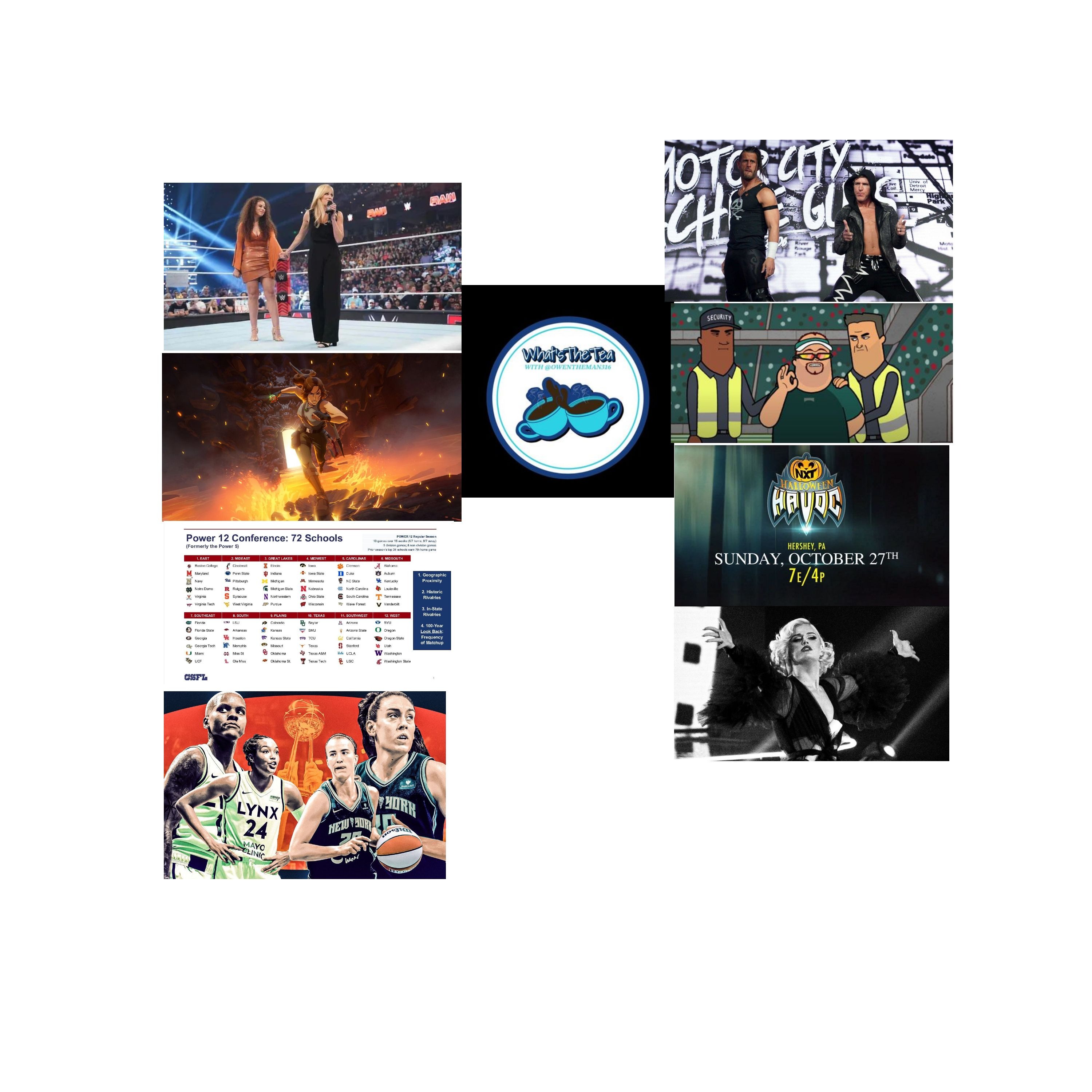 What’s The Tea Episode 38: Samantha’s Exit, Super League Shenanigans, and Halloween Havoc episode artwork