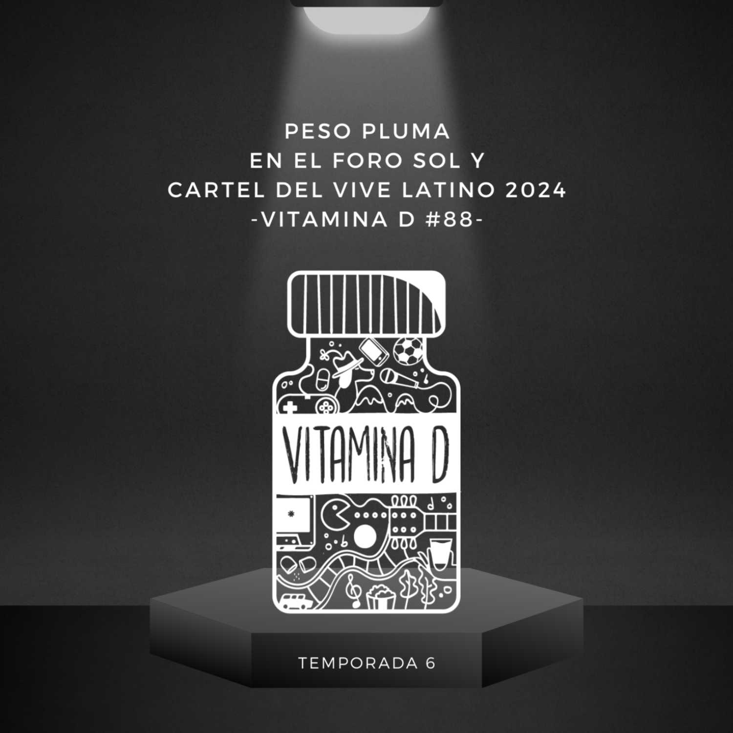 Peso Pluma en el foro Sol y Cartel del Vive Latino 2024 -Vitamina D #88-