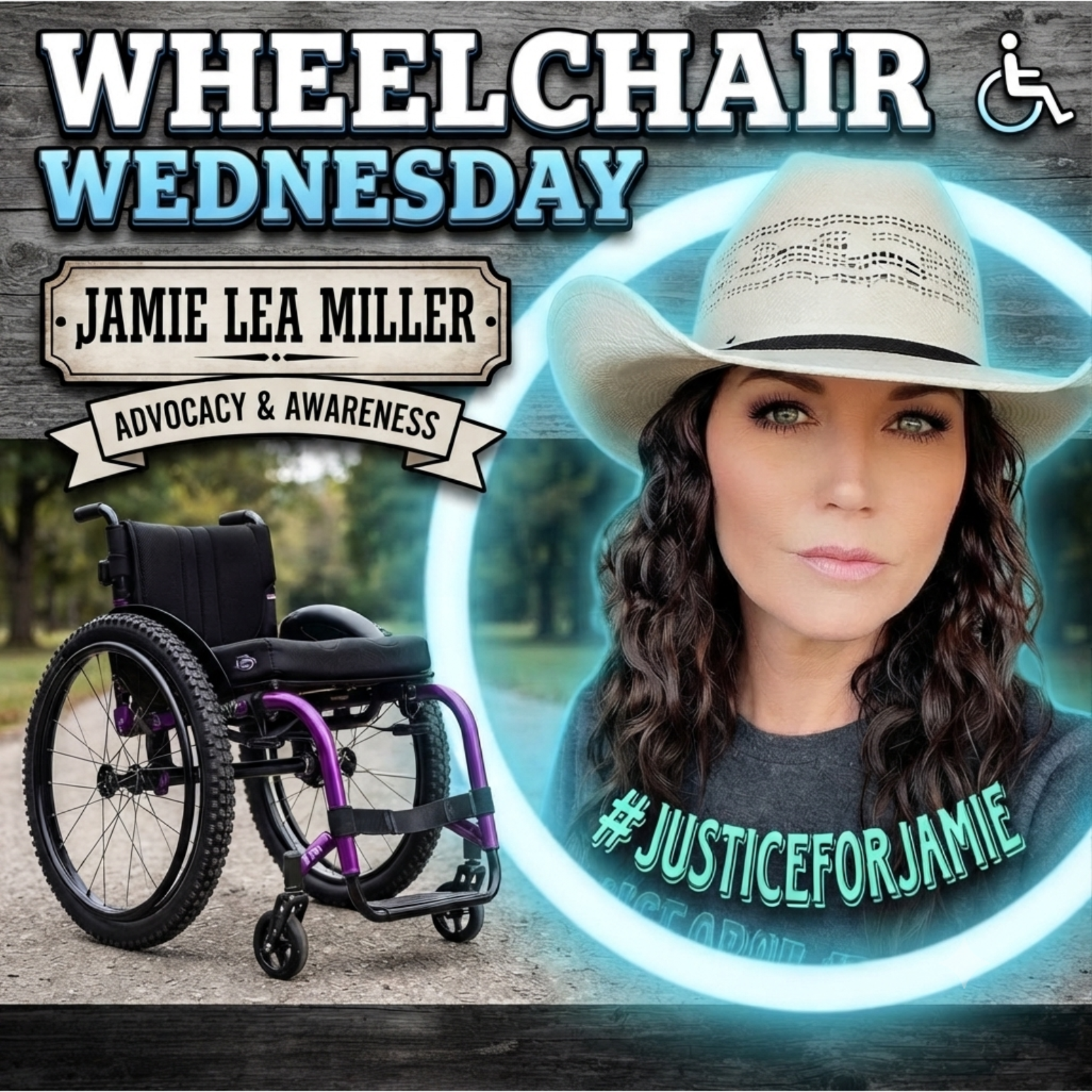 Wheelchair Wednesday with Jamie Lea Miller T12 Paraplegic episode artwork