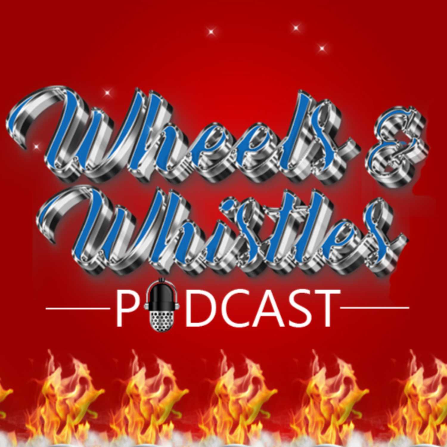 Wheels & Whistles Podcast, podcast artwork