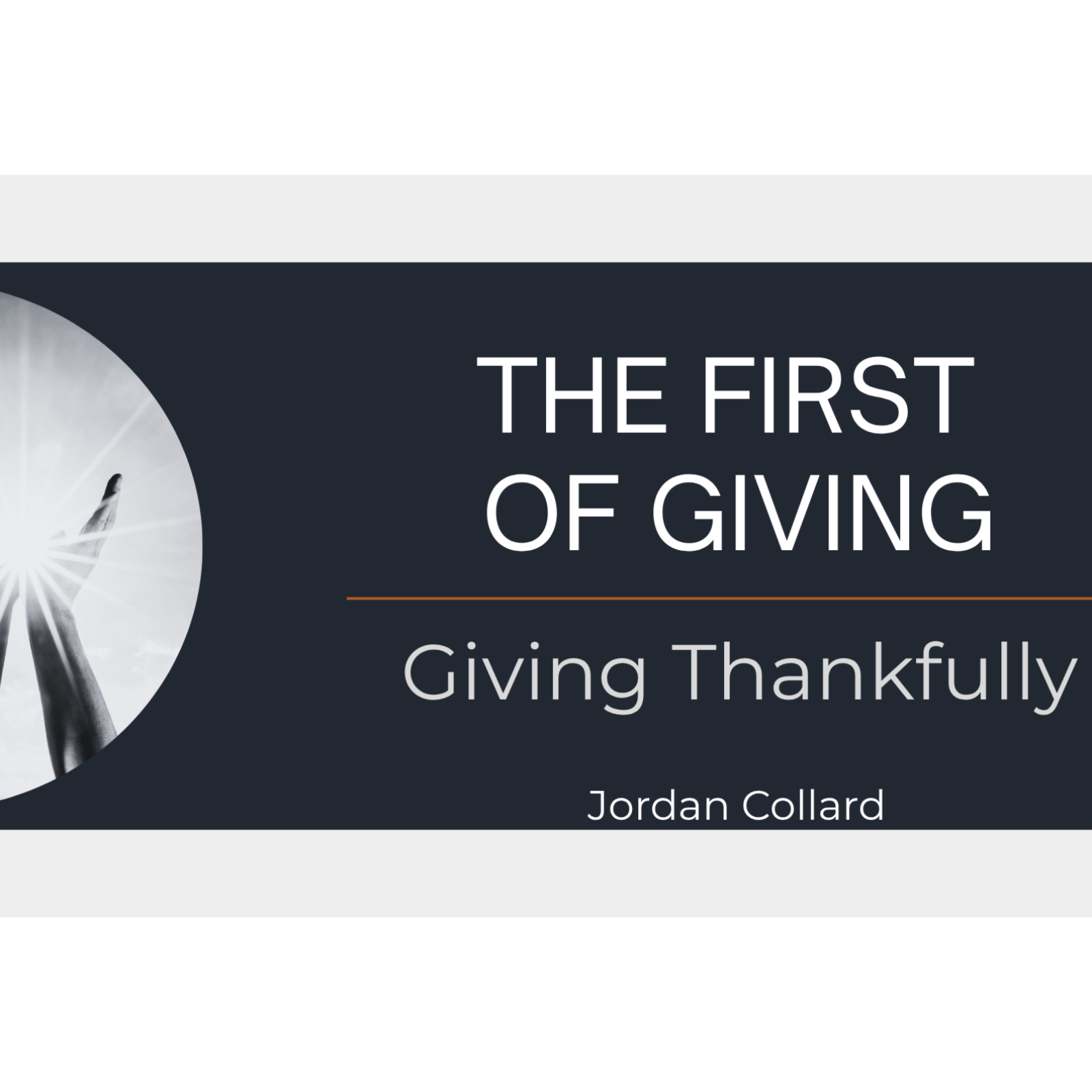 The First of Giving episode artwork