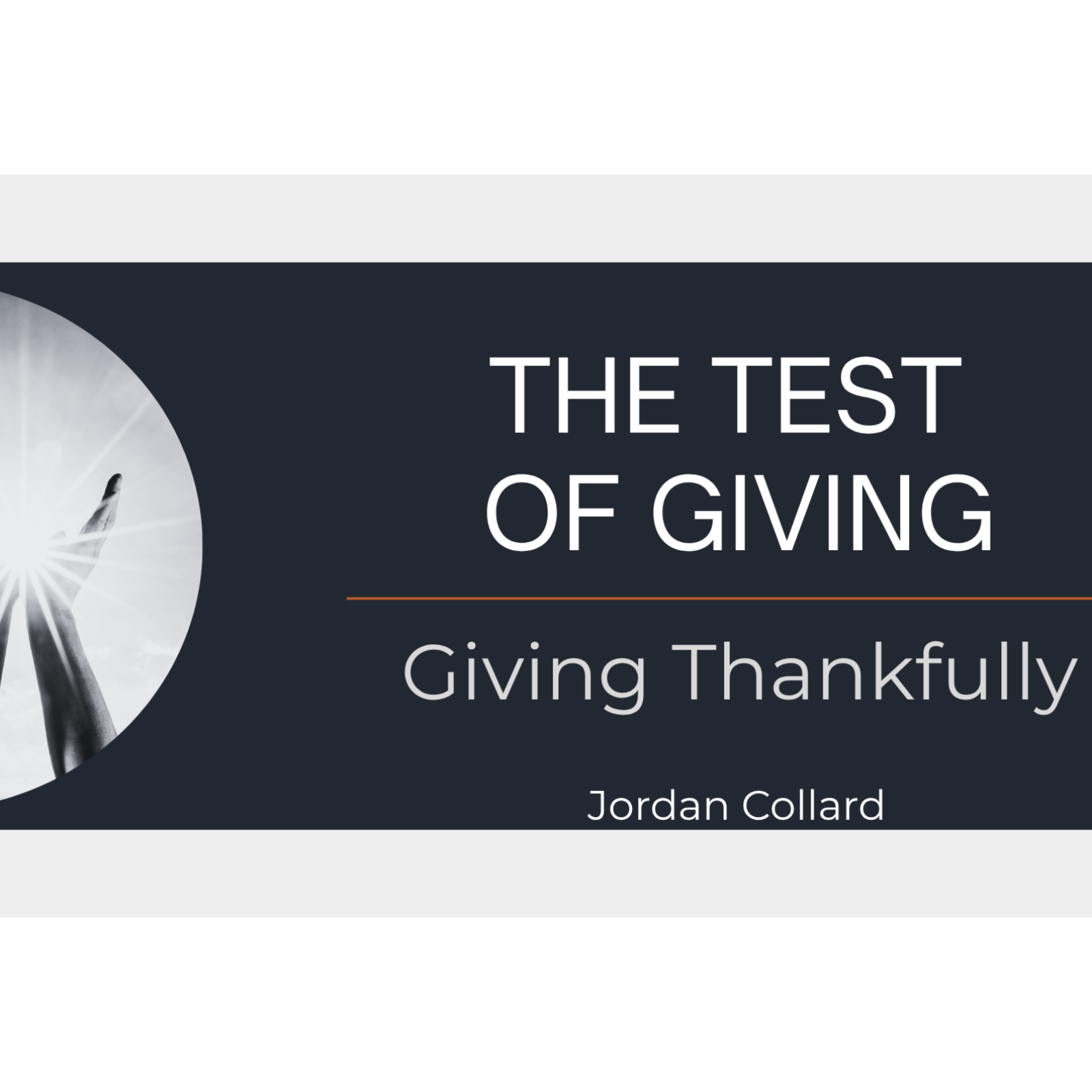 The Test of Giving episode artwork
