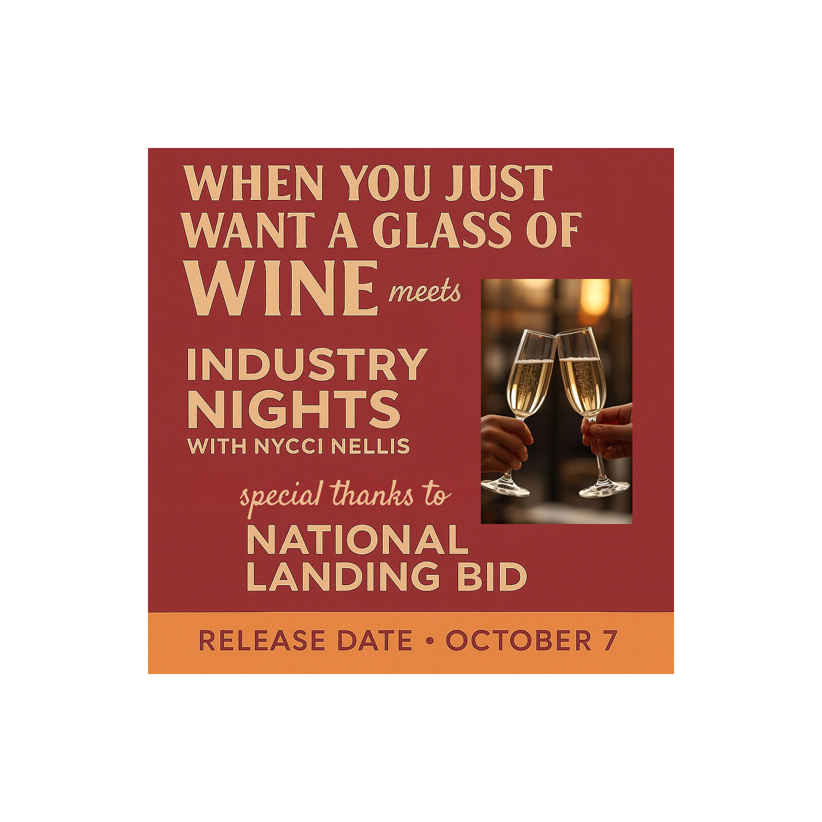 S2 E4-Pouring Stories in National Landing: Nycci Nellis Joins When You Just Want a Glass of Wine