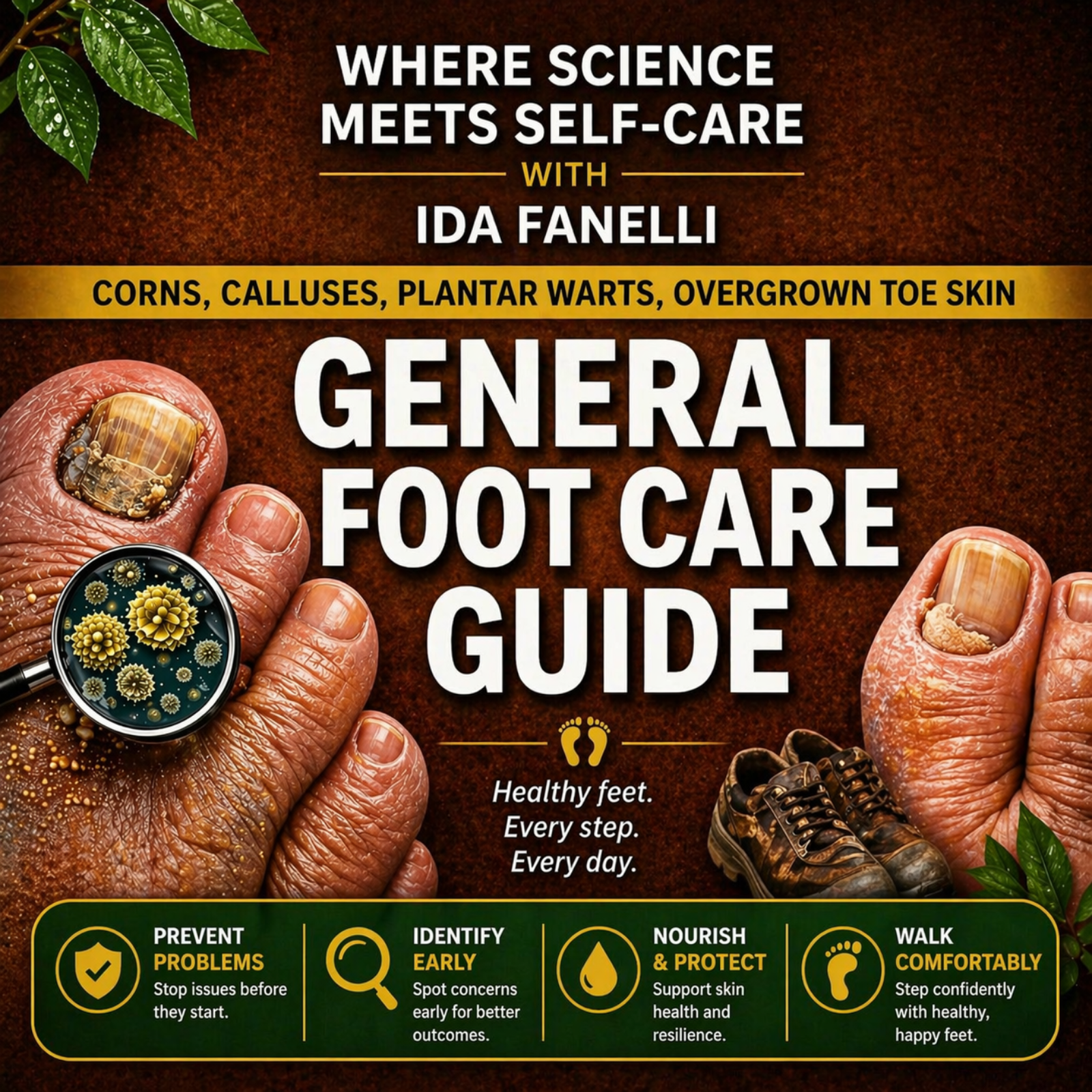 Toenail Fungus, Athlete’s Foot & Plantar Warts Causes, Early Signs & Holistic Treatments episode artwork