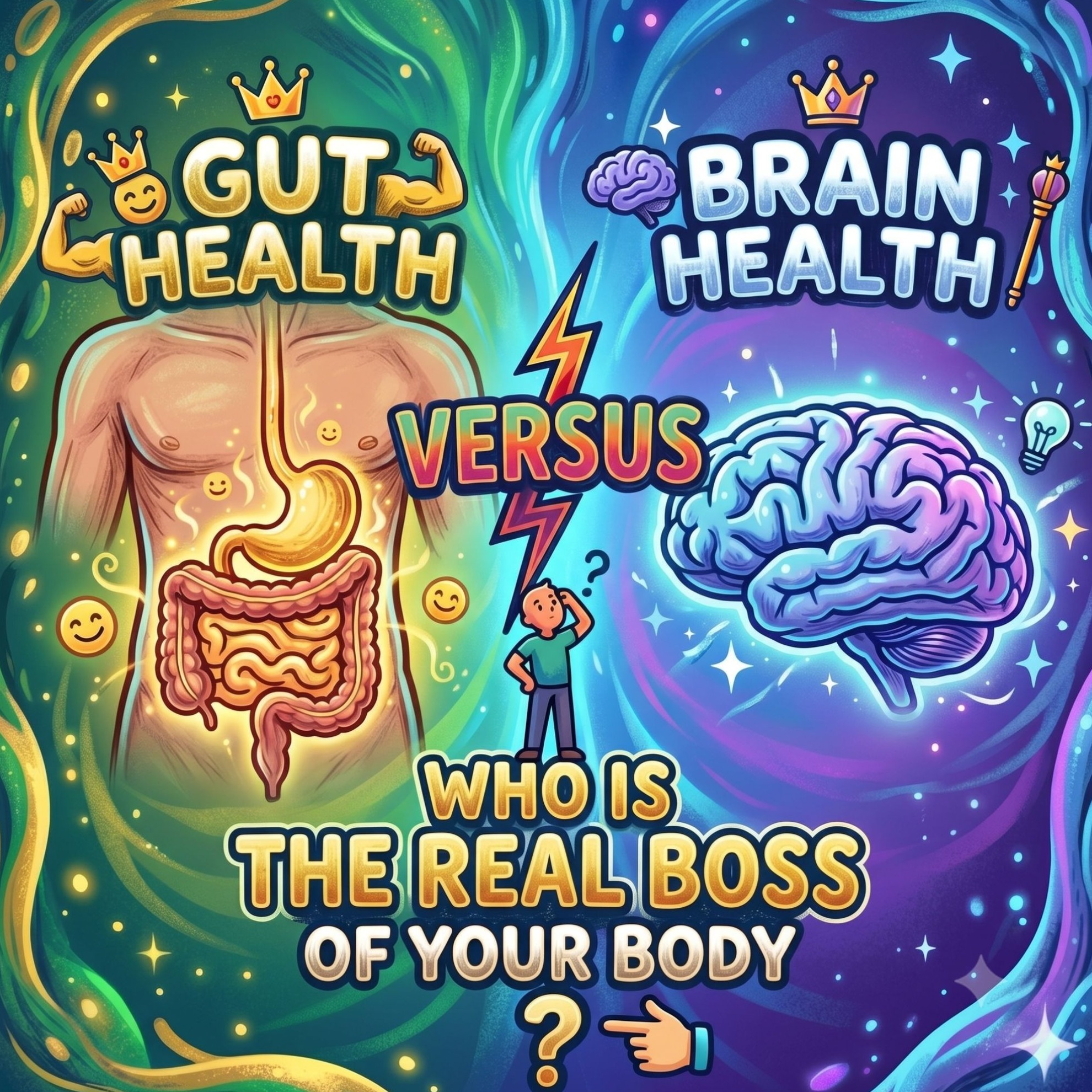 Gut Health verses Brain Health Who is the Real Boss of Your Body episode artwork