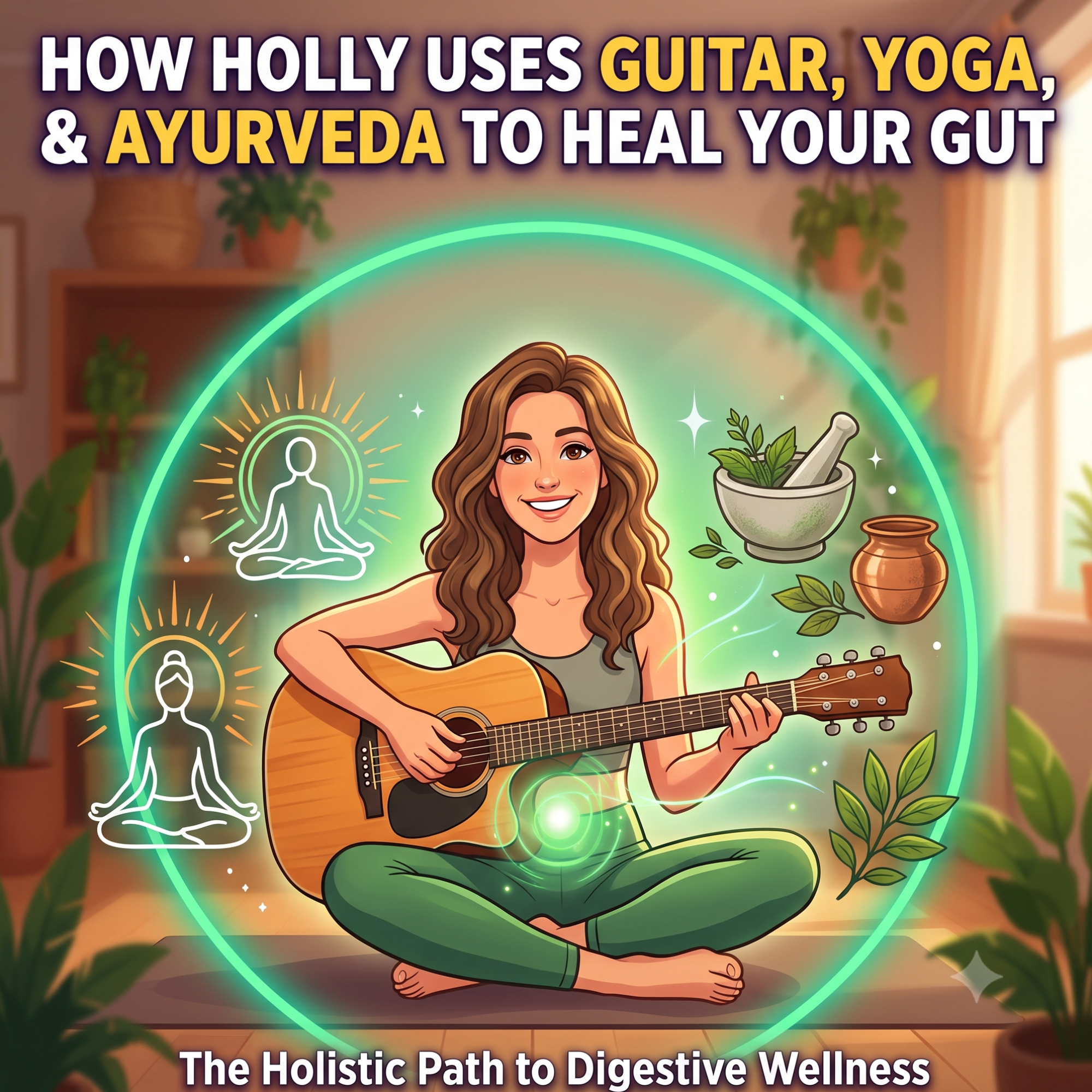 How Holly Uses Guitar, Yoga, and Ayurveda to Heal Your Gut episode artwork