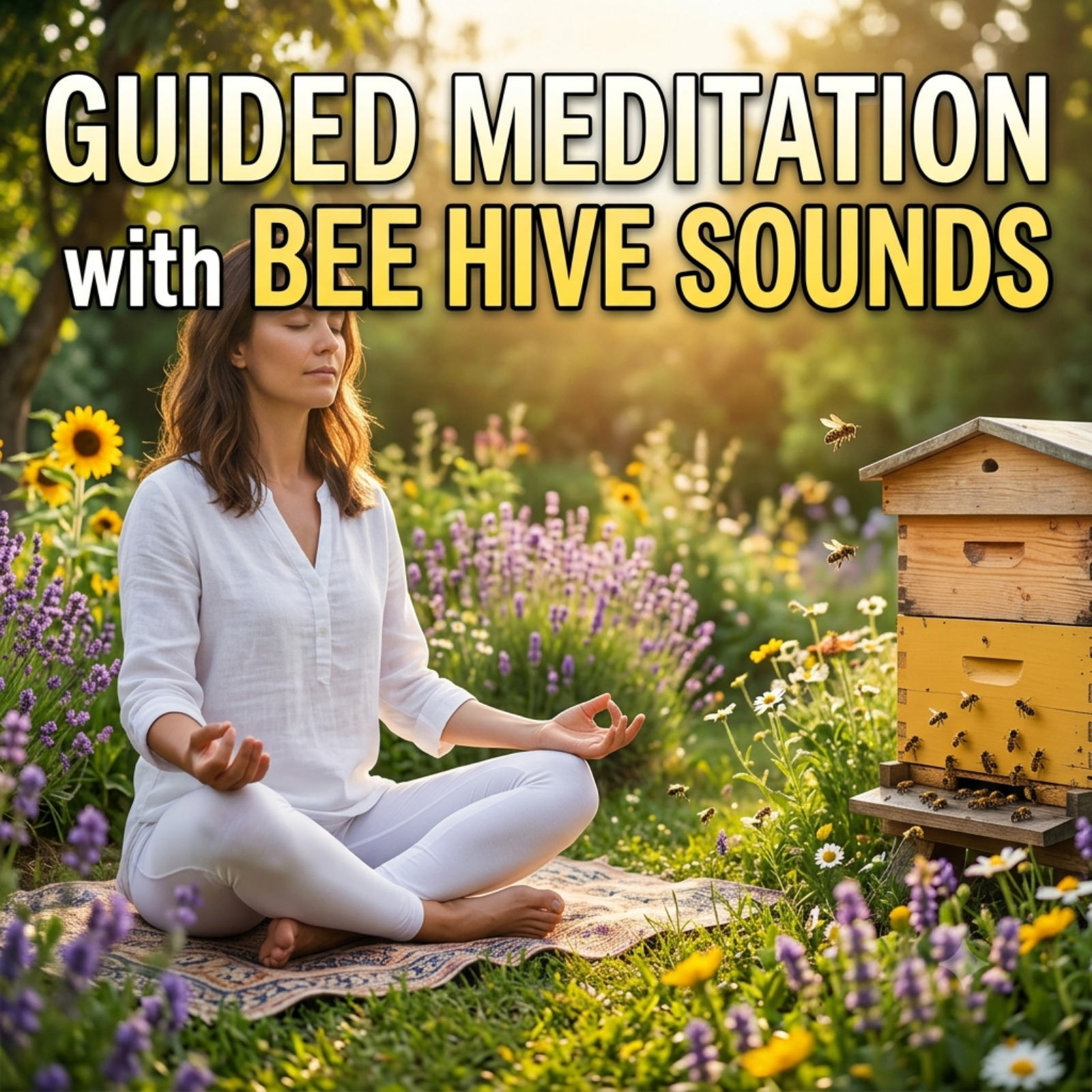 Guided Meditation with Bee Hive  Sounds episode artwork