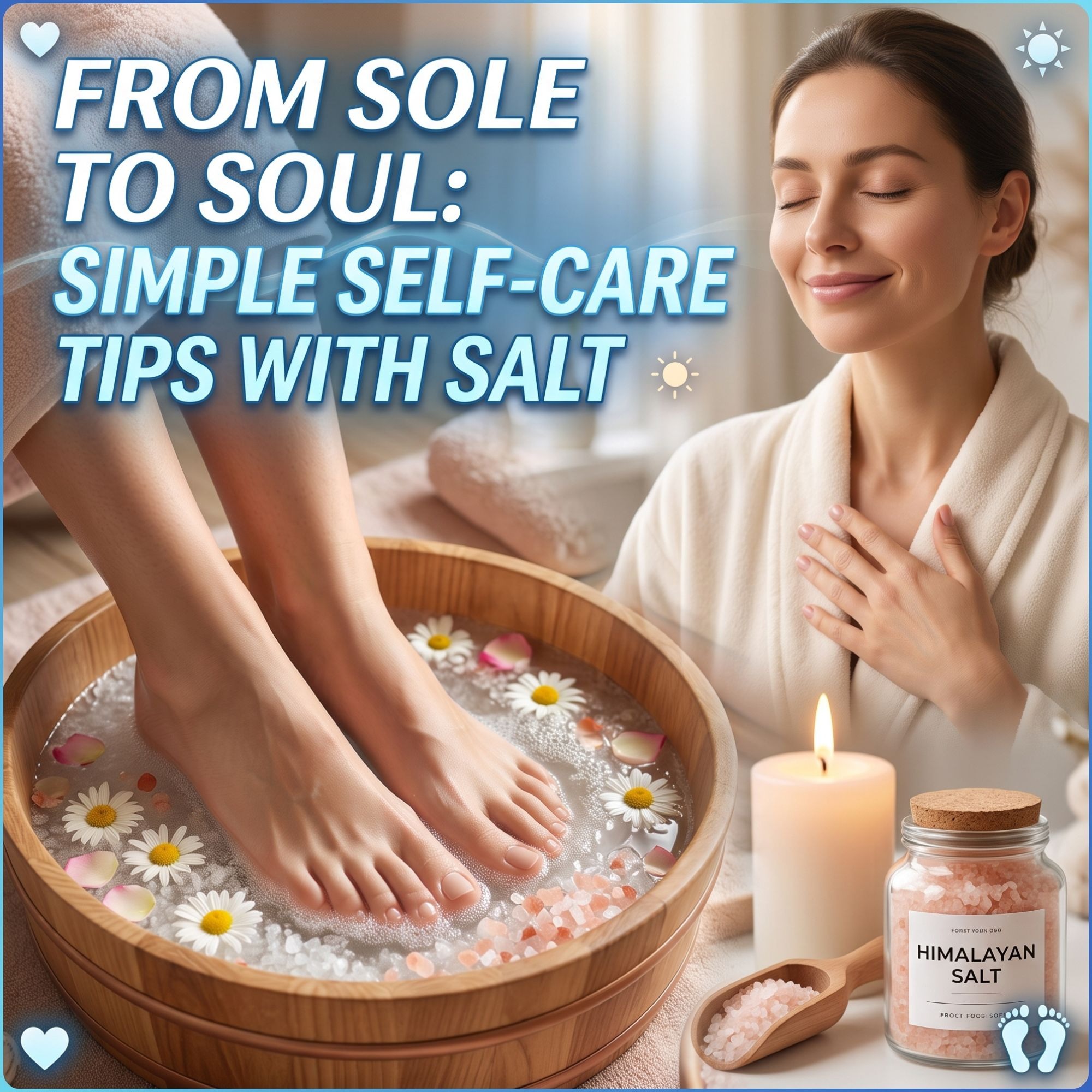 From Sole to Soul Simple Self-Care Tips with Salt.