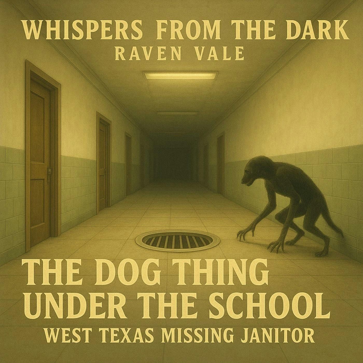 30: The Dog Thing Under the School: West Texas Missing Janitor | Shadow Creature Mystery episode artwork