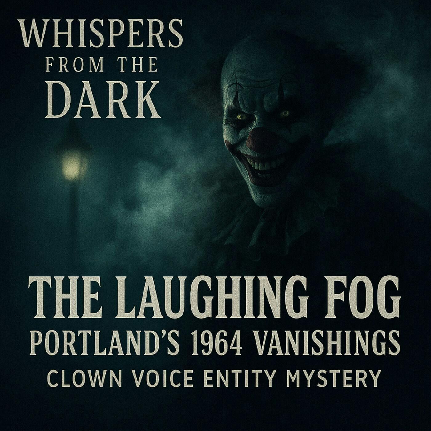 31: The Laughing Fog: Portland’s 1964 Vanishings | Clown Voice Entity Mystery episode artwork