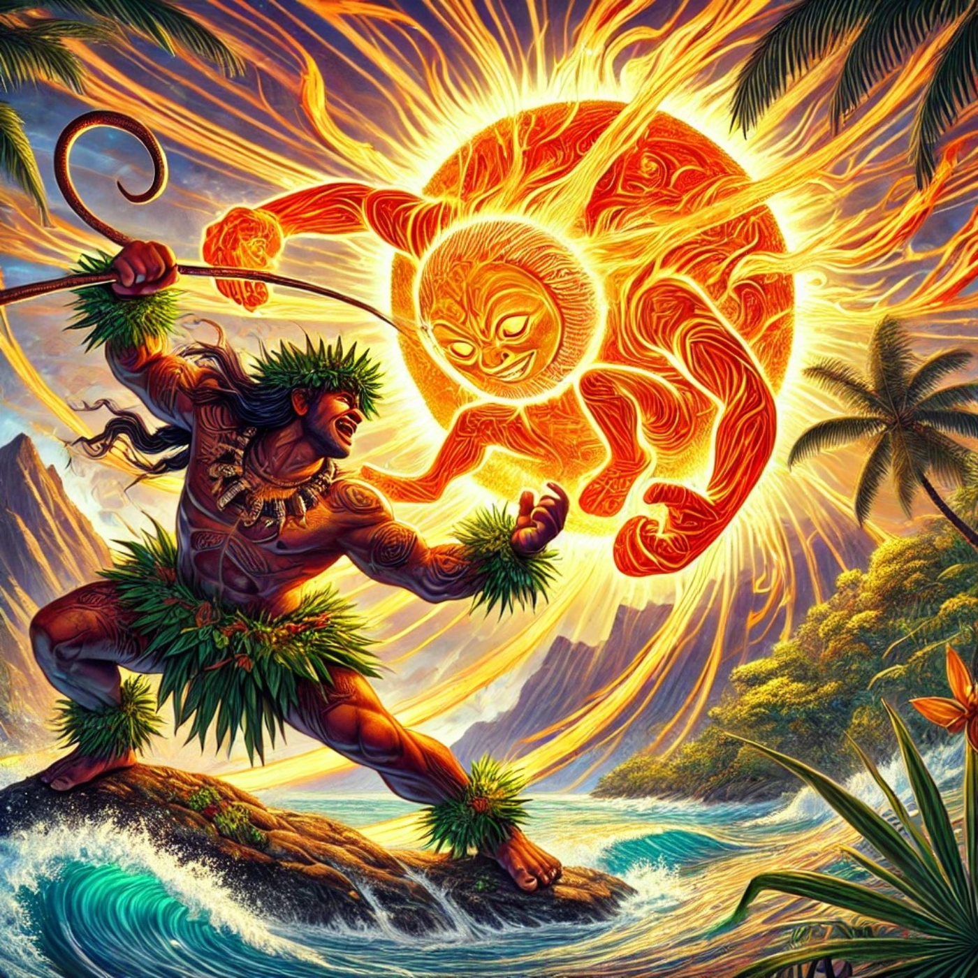 Maui and His Battle Against The Sun