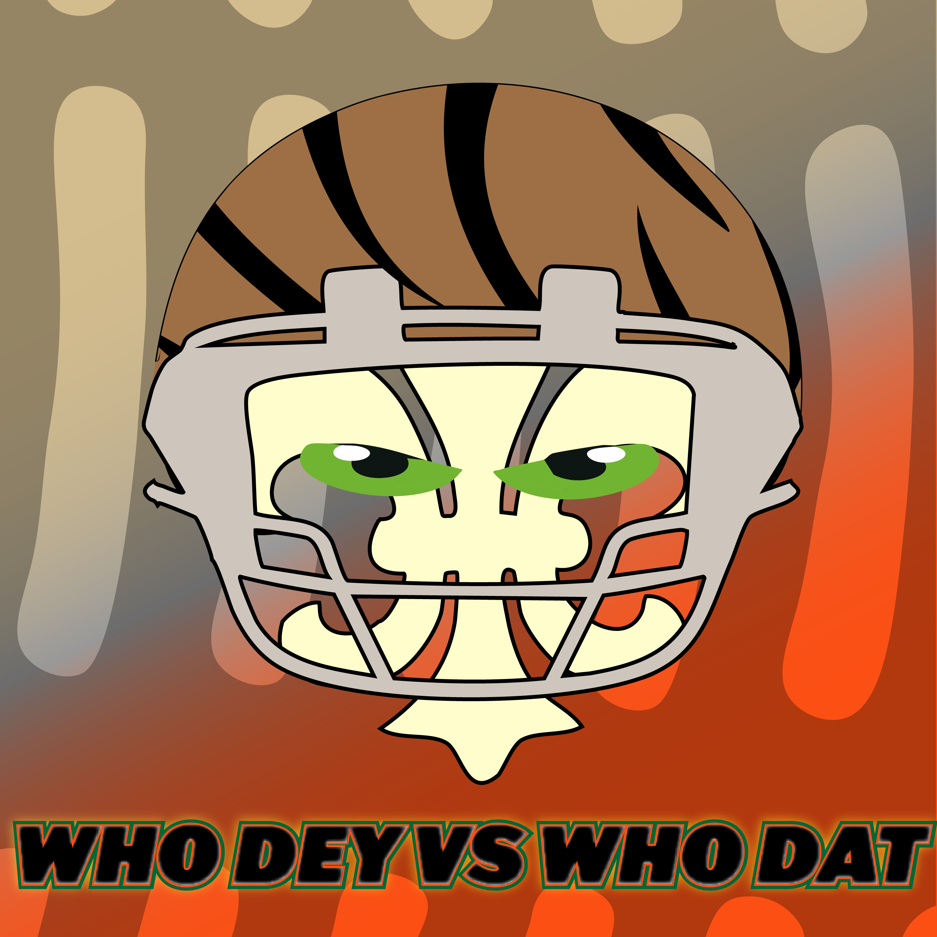 Who Dey vs Who Dat podcast artwork