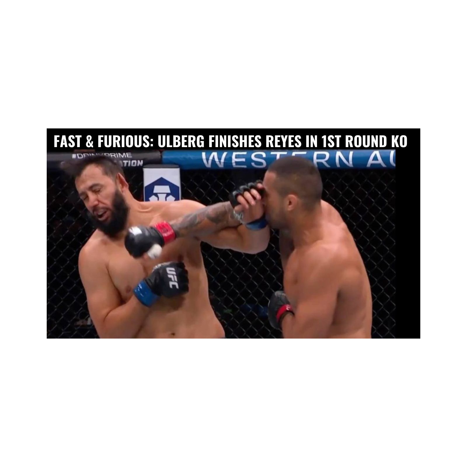 Carlos Ulberg Shocks Perth Crowd with 1st Round KO of Dominick Reyes episode artwork