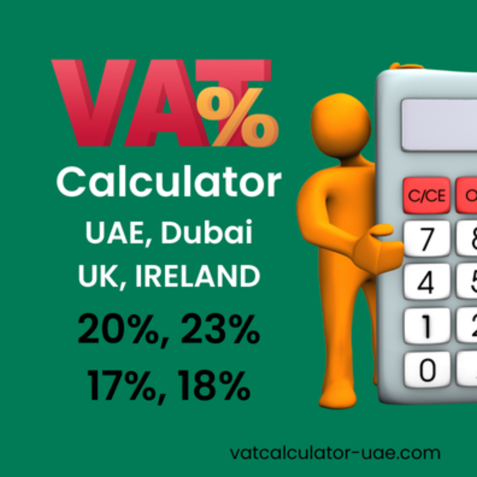 Why and how to calculate 5% VAT in UAE