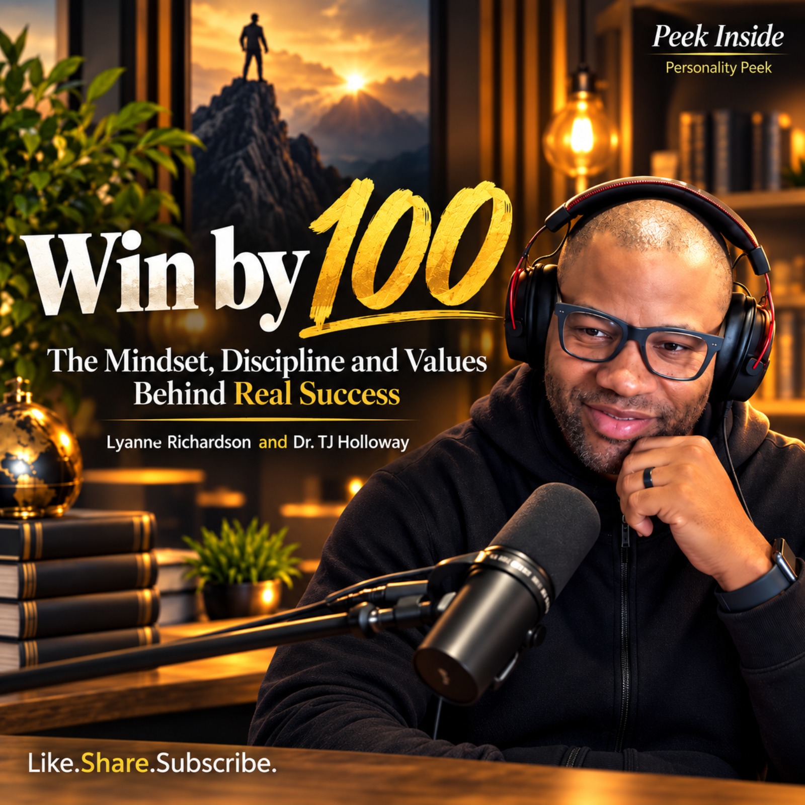 Win by 100: The Mindset, Discipline and Values Behind Real Success | Lyanne Richardson and Dr. TJ Holloway