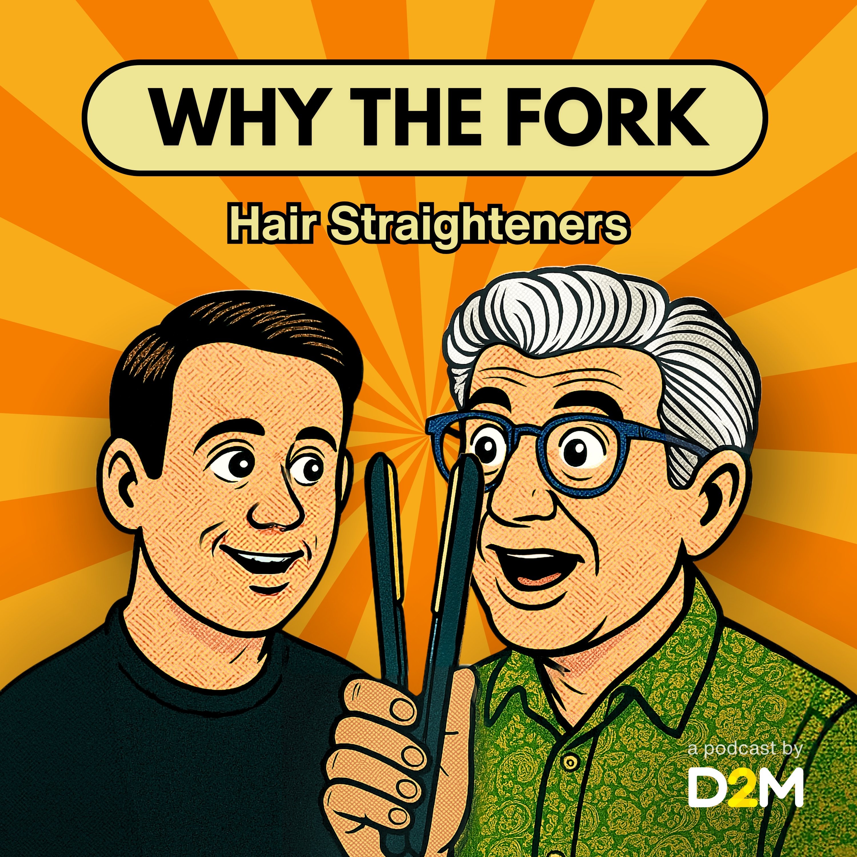 Why the Hair Straightener? Rachel the hairy trend setter