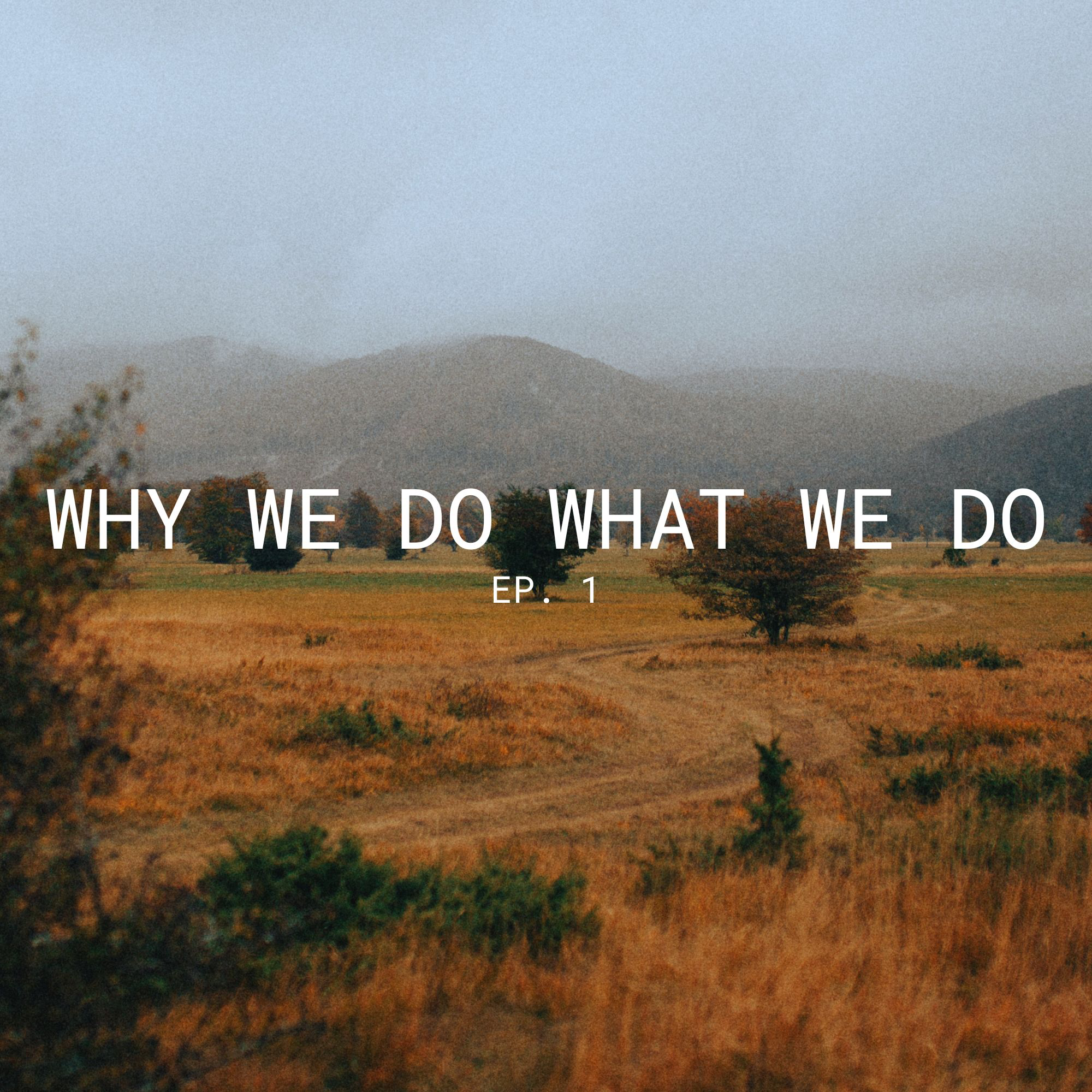 Why we do what we do... | Ep 1 episode artwork