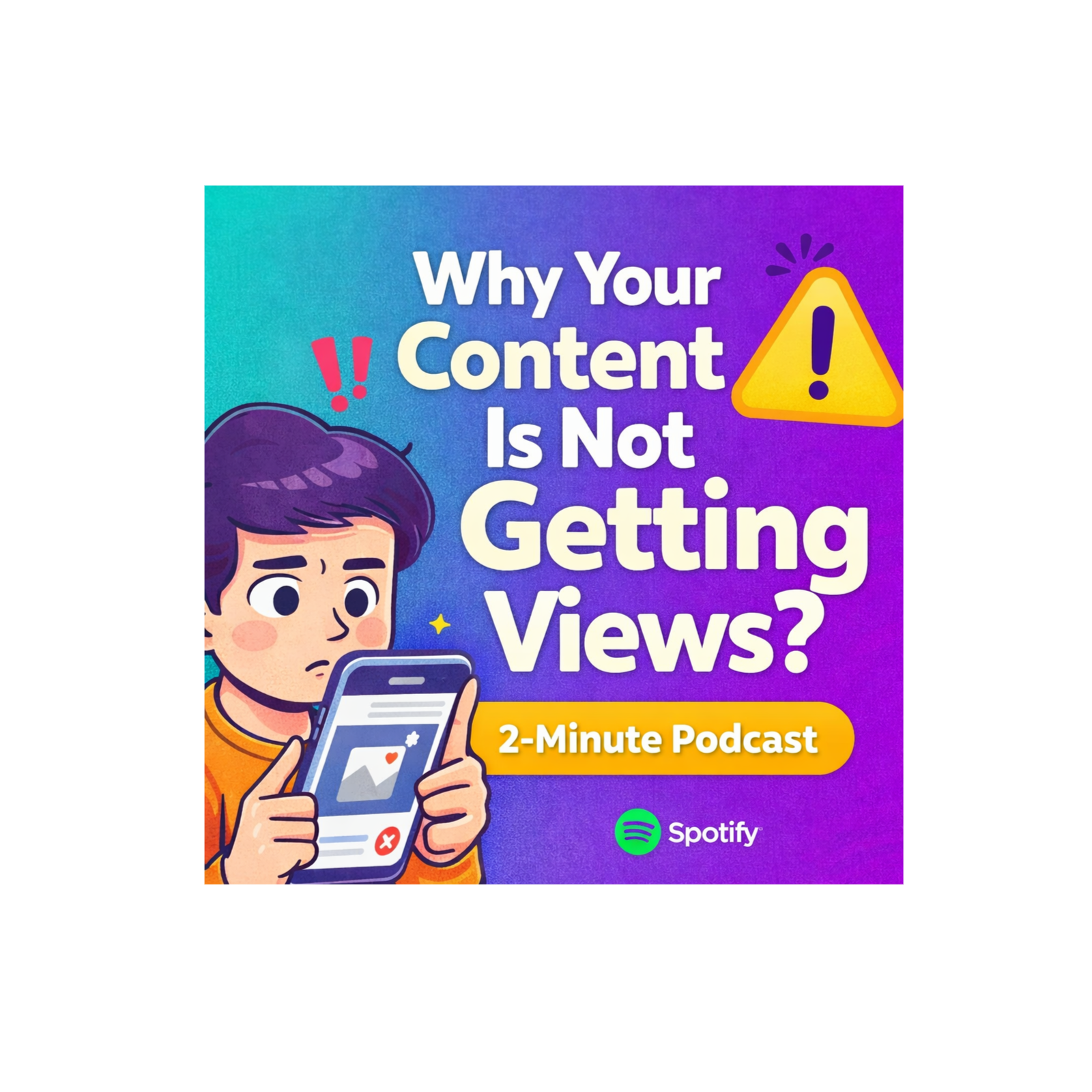 “Why Your Content Is Not Getting Views?” episode artwork