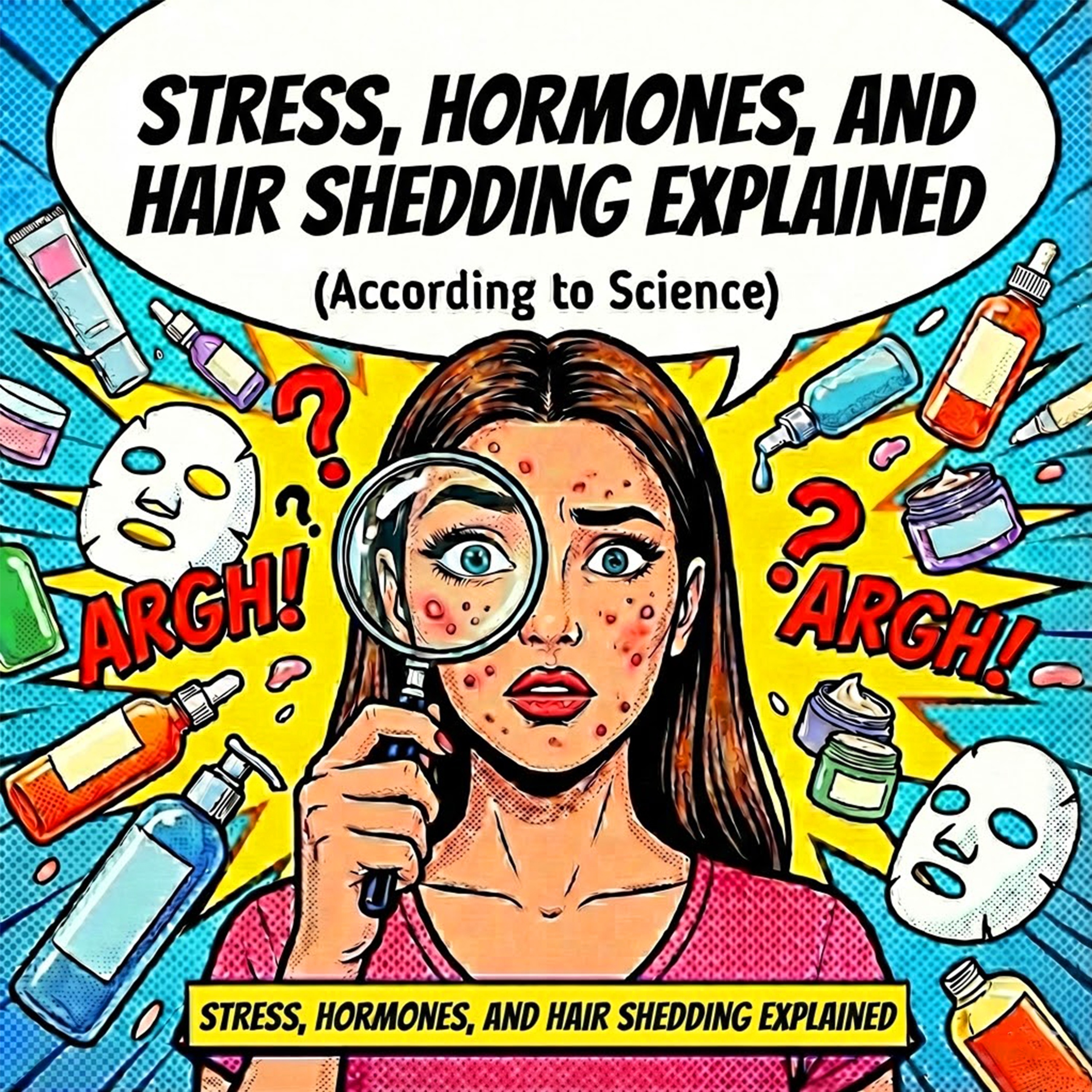 Stress, Hormones, and Hair Shedding Explained episode artwork