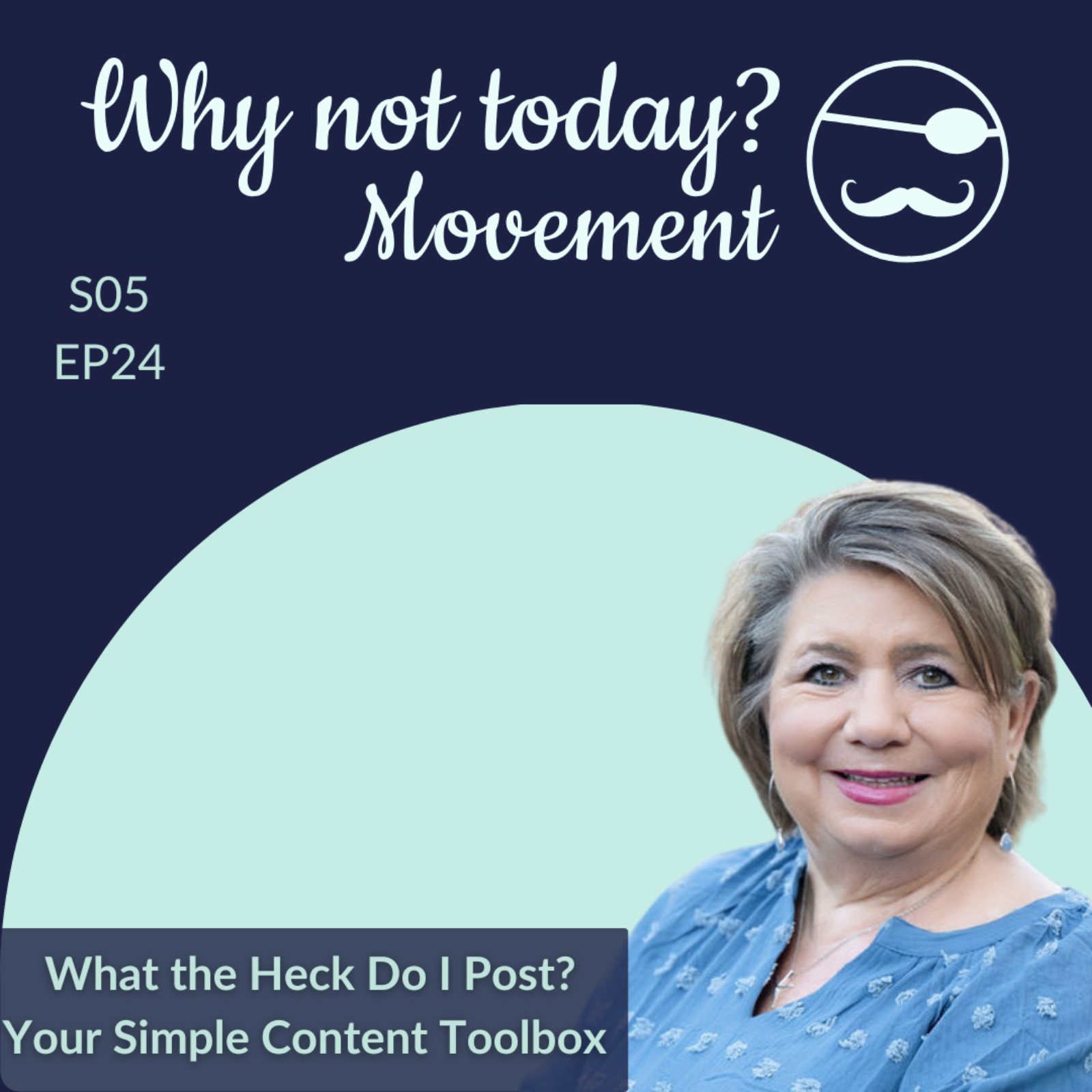 What the Heck Do I Post? Your Simple Content Toolbox episode artwork